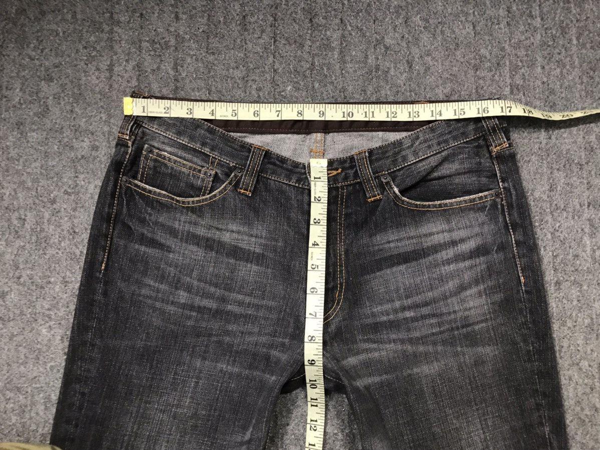 Japanese Brand × Takeo Kikuchi × Vintage Vintage Takeo Kikuchi Black Colour Design Denim Jeans Size US 34 / EU 50 - 14 Thumbnail