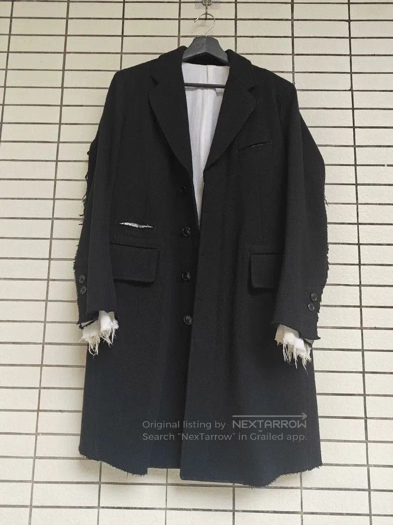 Takahiromiyashita The Soloist. TAKAHIROMIYASHITA THE soloist Wool Coat. Size US M / EU 48-50 / 2 - 1 Thumbnail