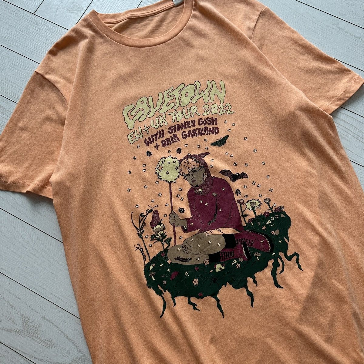 Vintage Cavetown EU UK tour 2022 rare tee singer Gish Gartland y2k Size US M / EU 48-50 / 2 - 5 Thumbnail