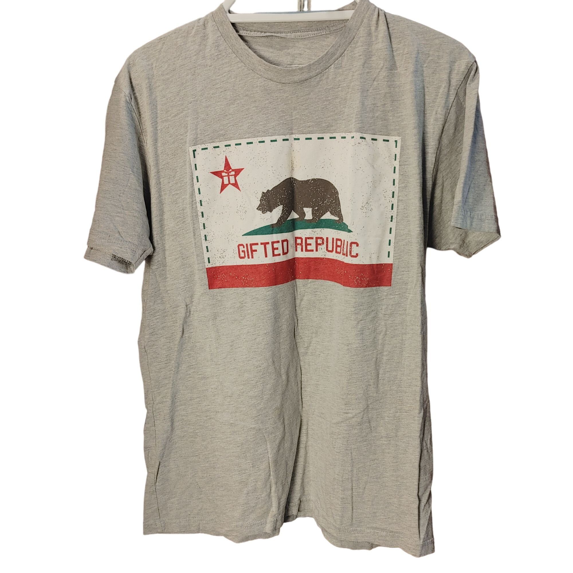 Gildan Men's Grey Gifted Gear Apparel Short Sleeve Graphic T-Shirt Size US L / EU 52-54 / 3 - 1 Thumbnail