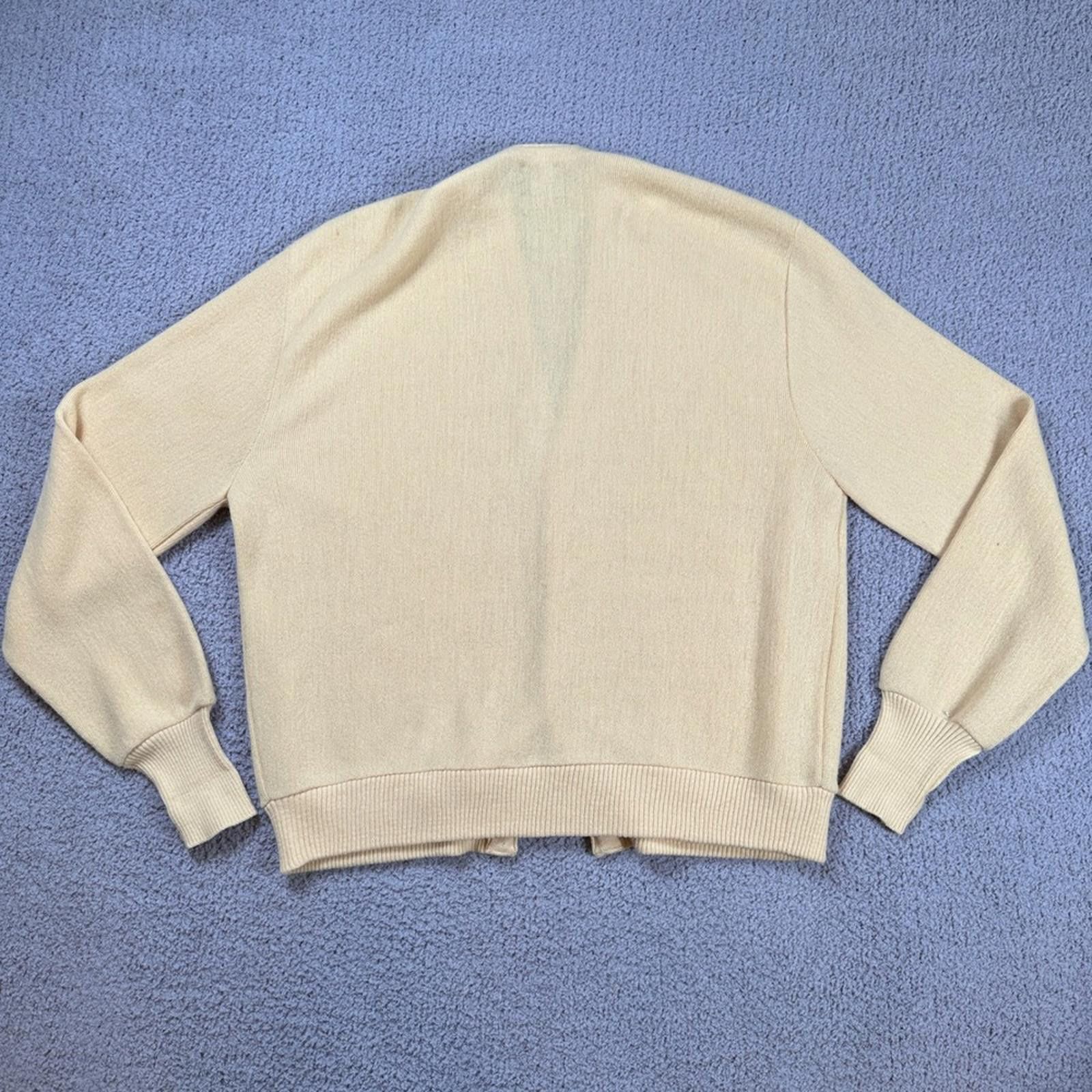 Other Vintage Arnold Palmer By Robert Bruce Cardigan Sweater USA Size US XL / EU 56 / 4 - 3 Thumbnail