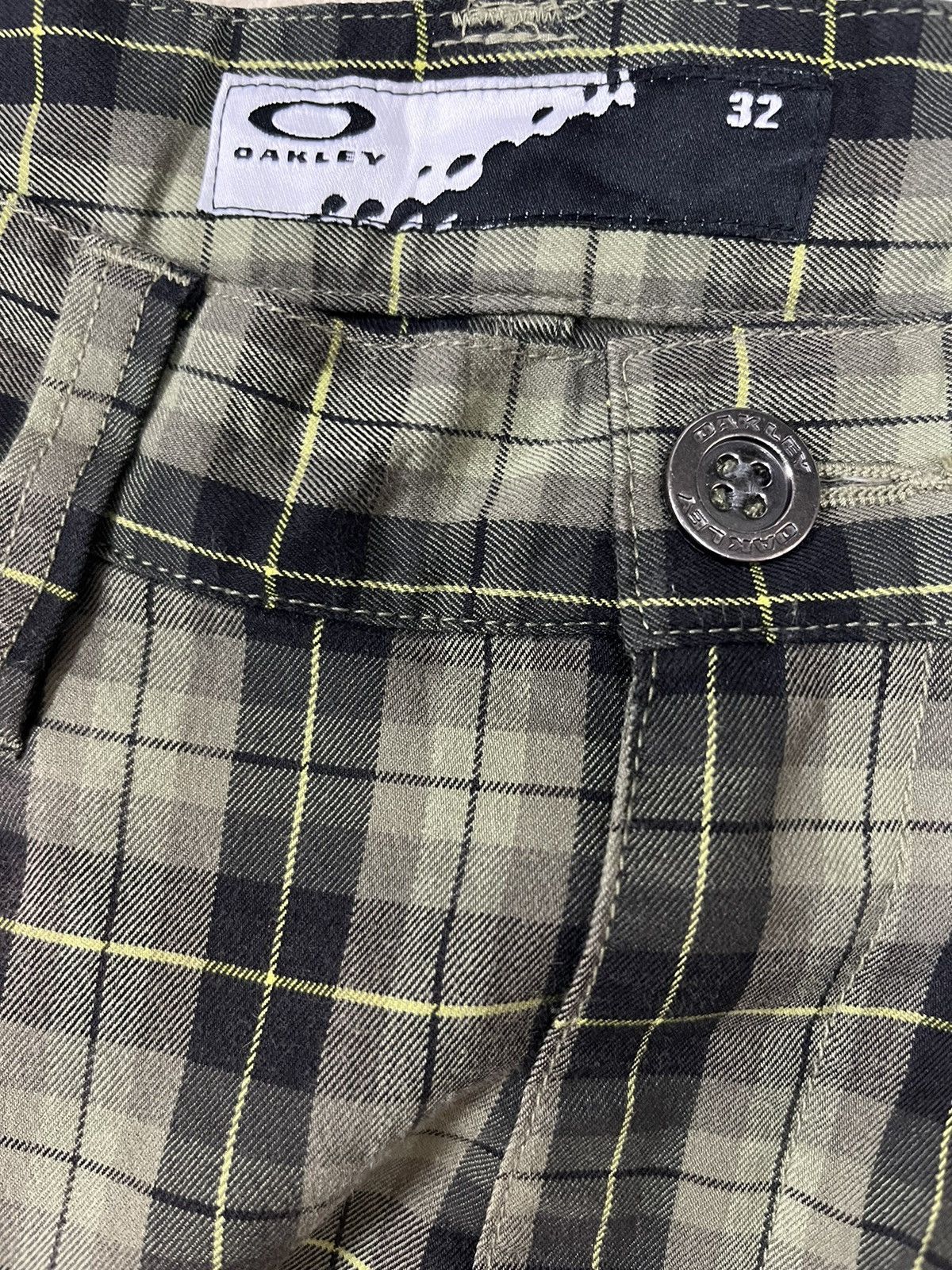 Oakley Oakley casual pants chekered Size US 31 - 11 Thumbnail