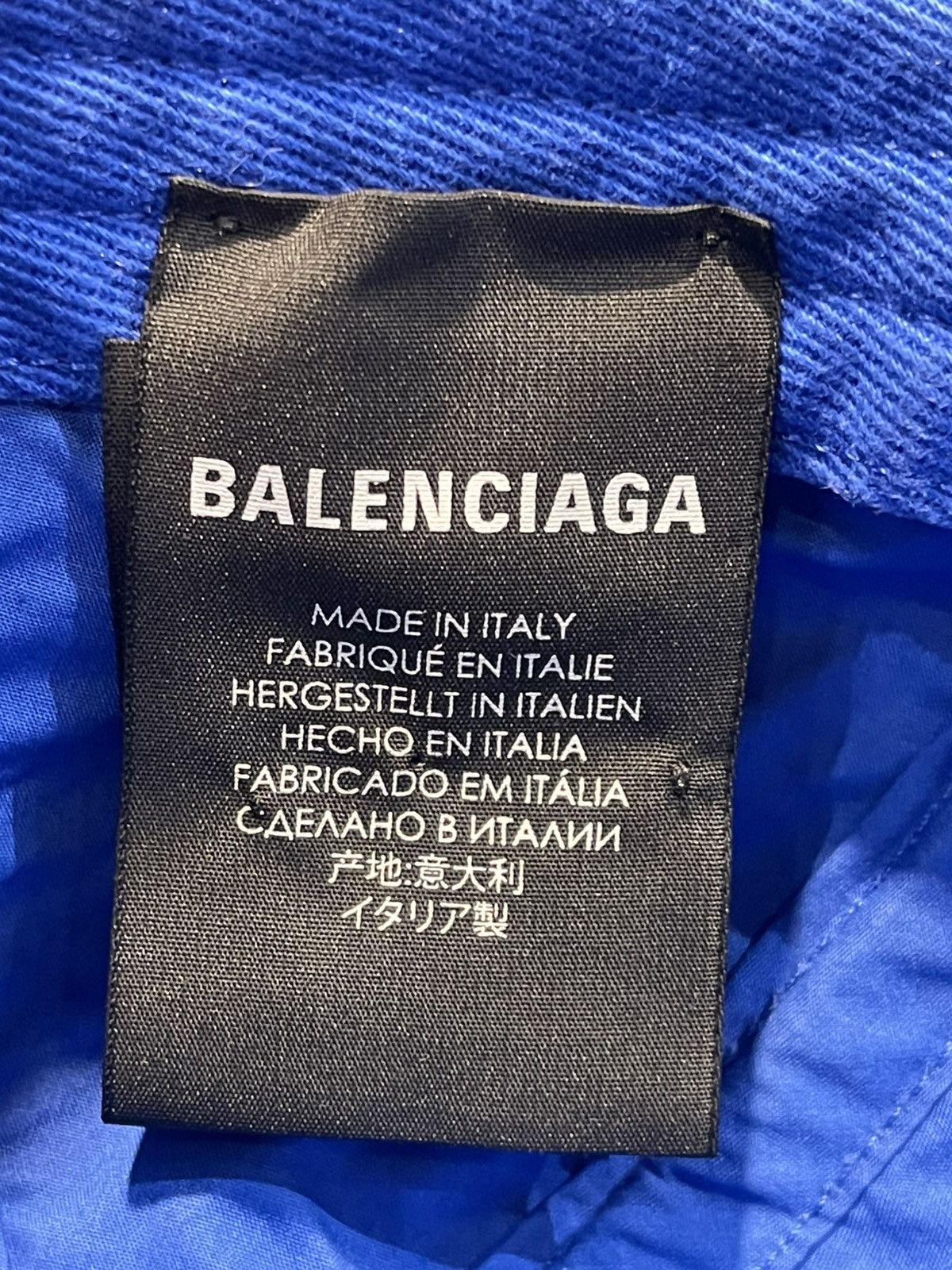 Balenciaga Balenciaga Blue WFP Baseball Cap Size ONE SIZE - 6 Thumbnail