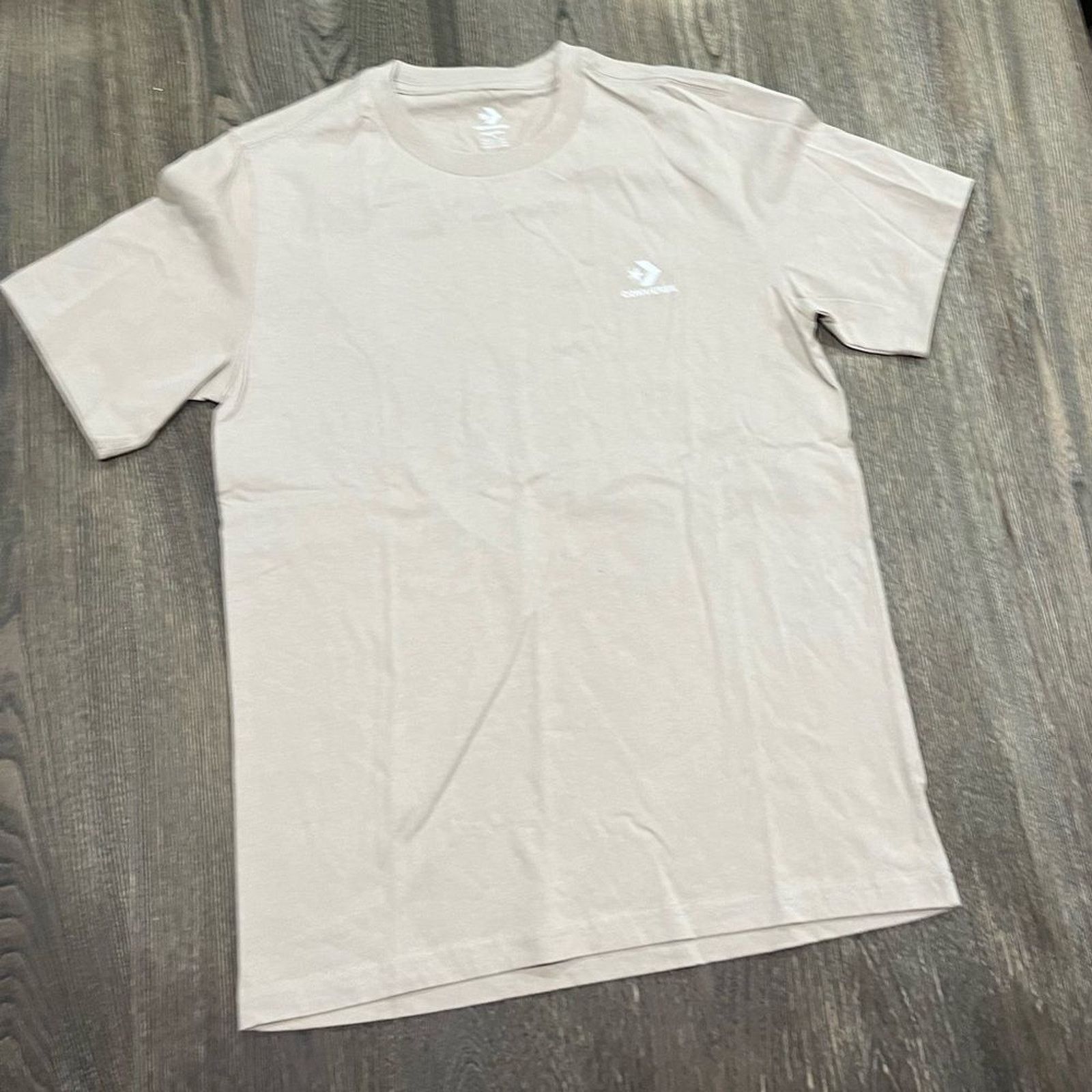 Converse NWOT Converse T-Shirt Pullover Lightweight Beige Size XS Size XS / US 0-2 / IT 36-38 - 1 Thumbnail