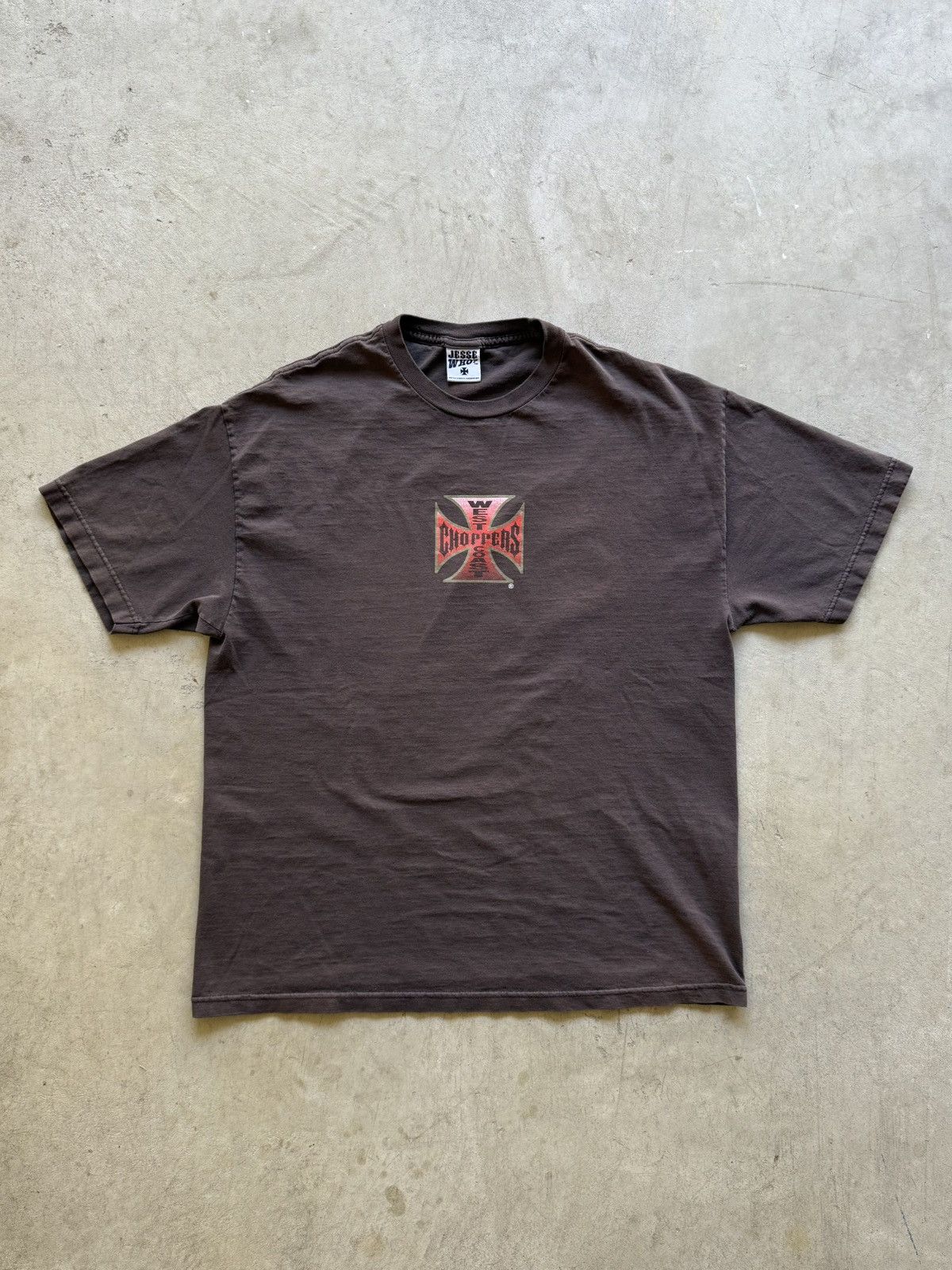 Vintage West Coast Choppers Jesse Who Iron Cross Shirt