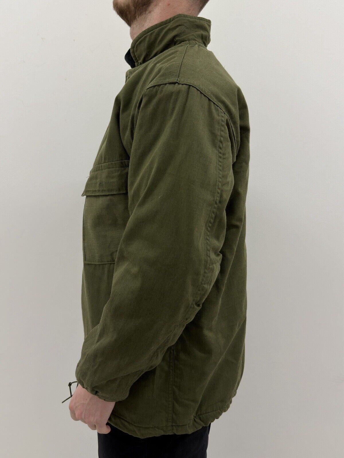 Vintage VINTAGE ARMY 1960s 60s MILITARY MILITARIA JACKET SERVAL ZIP Size US M / EU 48-50 / 2 - 7 Thumbnail
