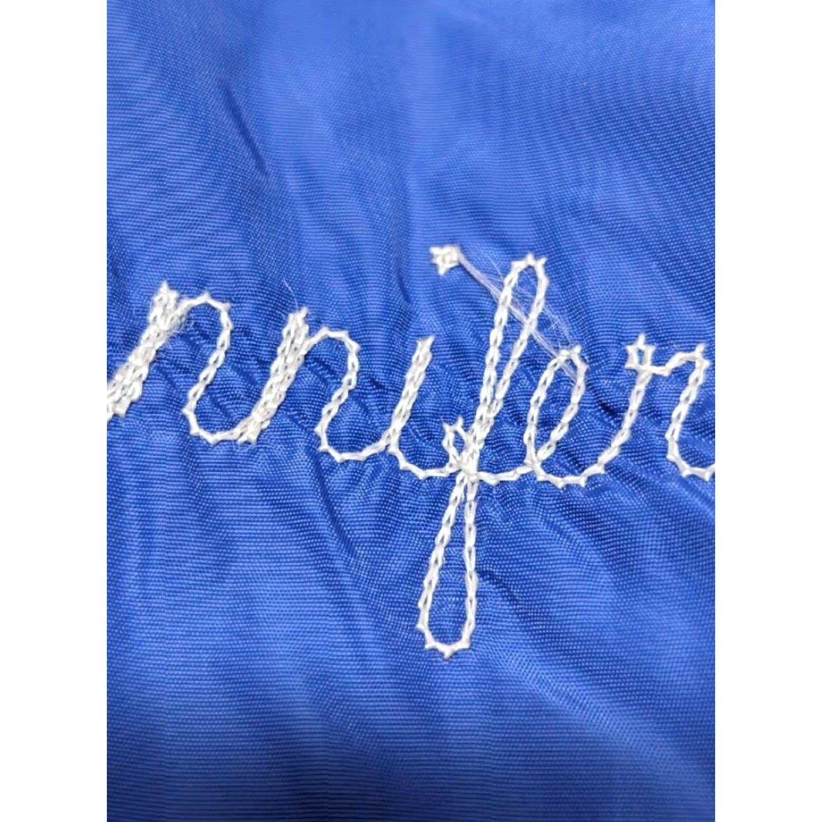 Simons VINTAGE jacket CHAIN STITCH windbreaker S blue Women S MARCHING BAND FELCO USA nylon snap jacket Size S / US 4 / IT 40 - 5 Thumbnail