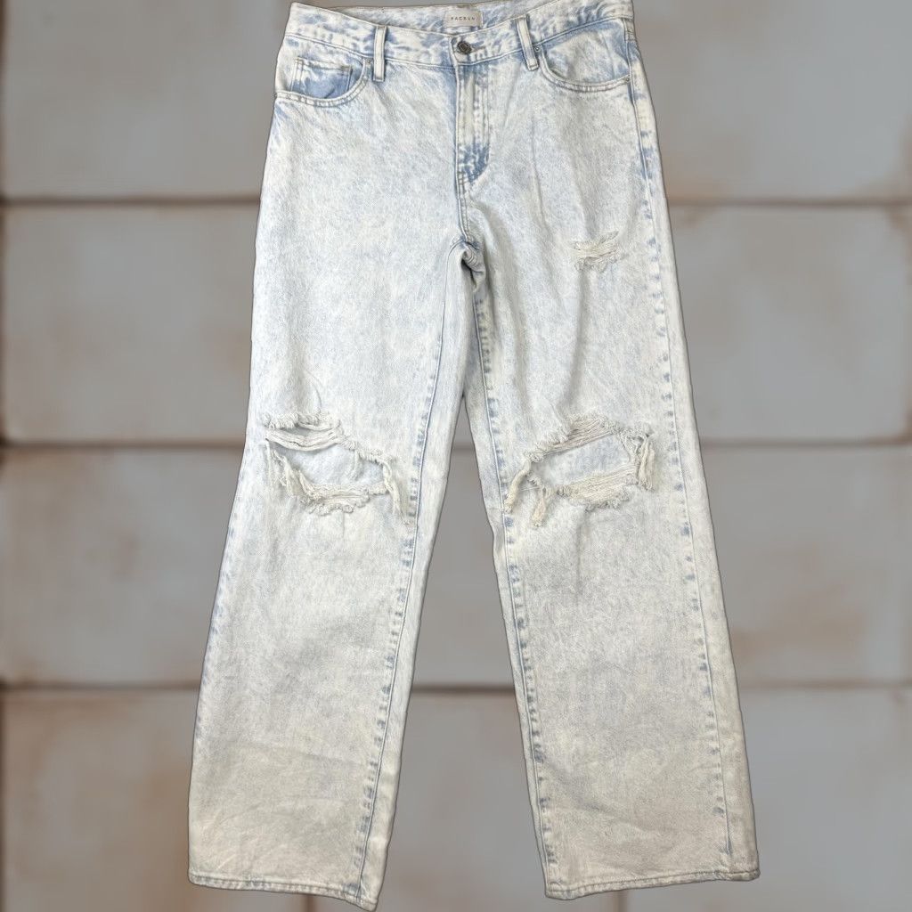 Pacsun Pacsun Jeans Women Baggy Light Wash Distressed 26 Ankle Blue Regular Size 26 Mens Womens Girls Size 26" / US 2 / IT 38 - 1 Thumbnail