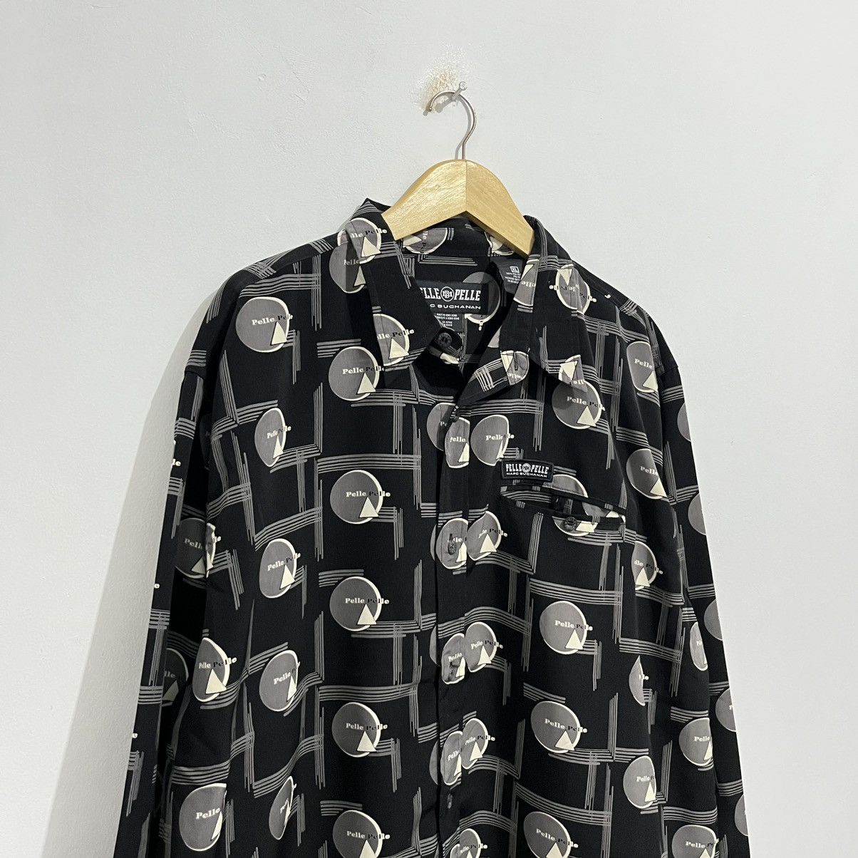 Pelle Pelle Vintage Y2k Pelle Pelle All Over Print Long Sleeve Button Up Size US XL / EU 56 / 4 - 3 Thumbnail