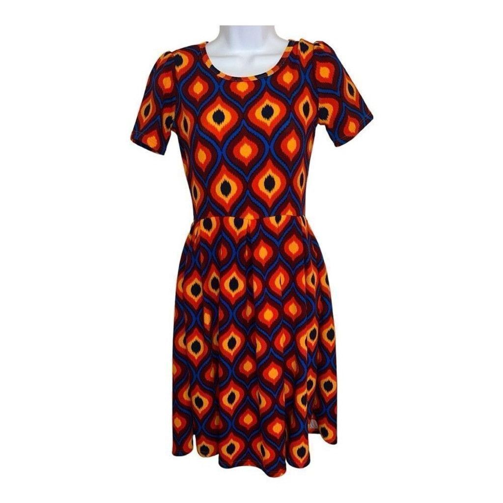 Other Lularoe multicolor Print Short Sleeve XS Size XS / US 0-2 / IT 36-38 - 1 Thumbnail