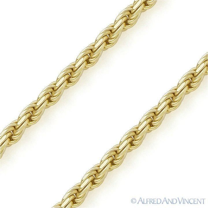 Other 1.8mm Twist Rope Link Chain Anklet in 925 Sterling Silver Size ONE SIZE - 2 Thumbnail