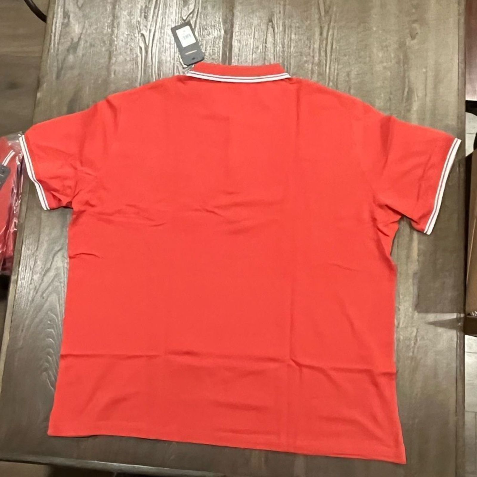 Vintage NWT Johnny Bigg Harper Tipped Pique Polo Shirt Sz 5X Size US XXL / EU 58 / 5 - 2 Thumbnail