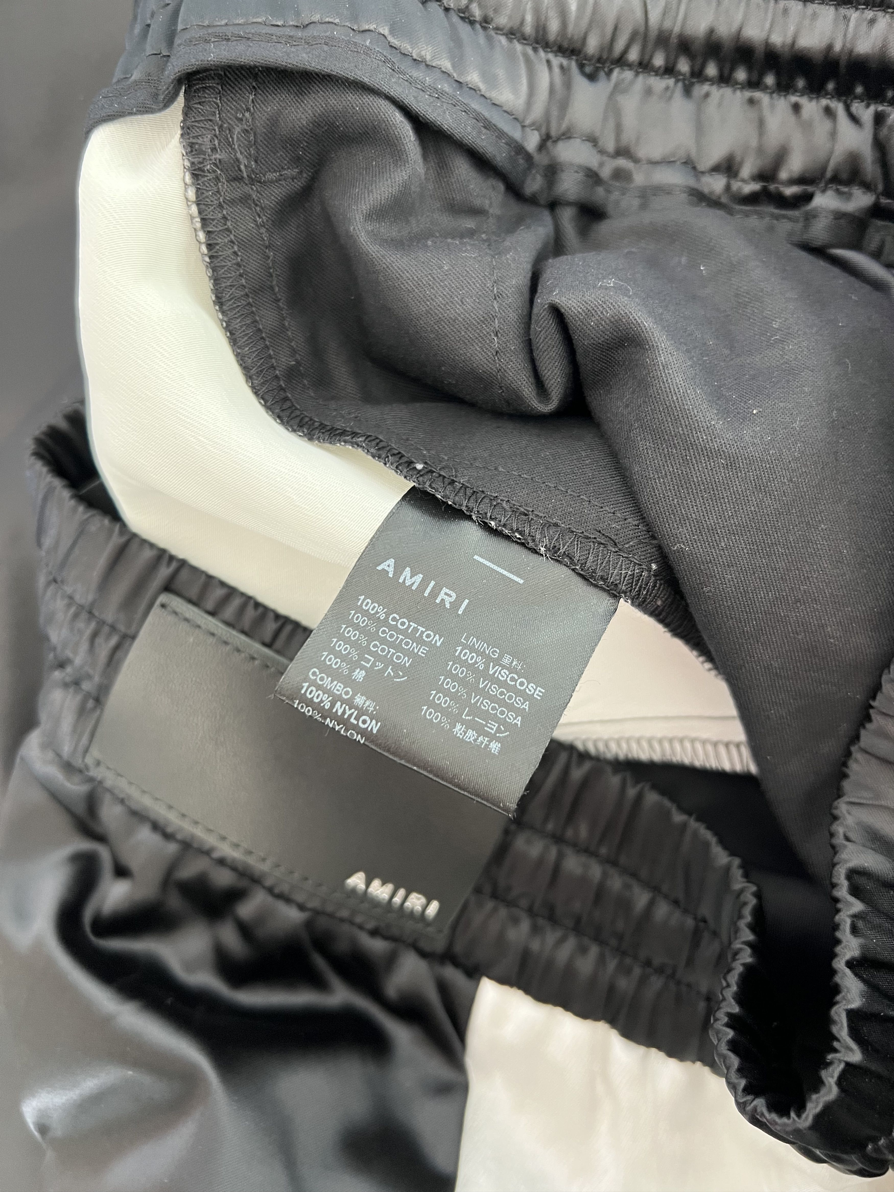 Amiri Amiri Hawaiian Track Pants in Black Size US 34 / EU 50 - 10 Thumbnail
