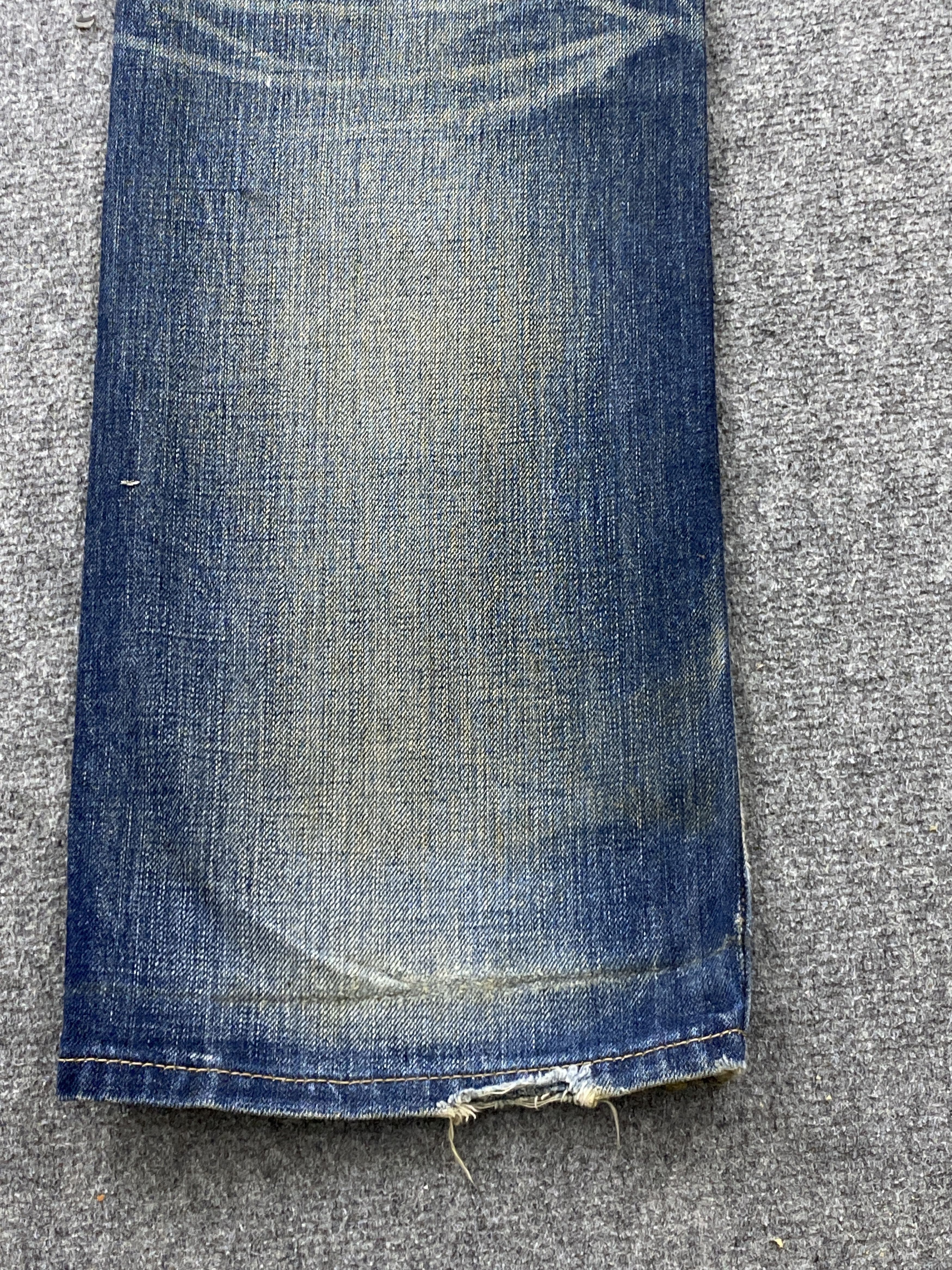 Levi's × Vintage Rusty Vintage 90s Levis 523 Faded Blue Jeans Size US 31 - 17 Thumbnail