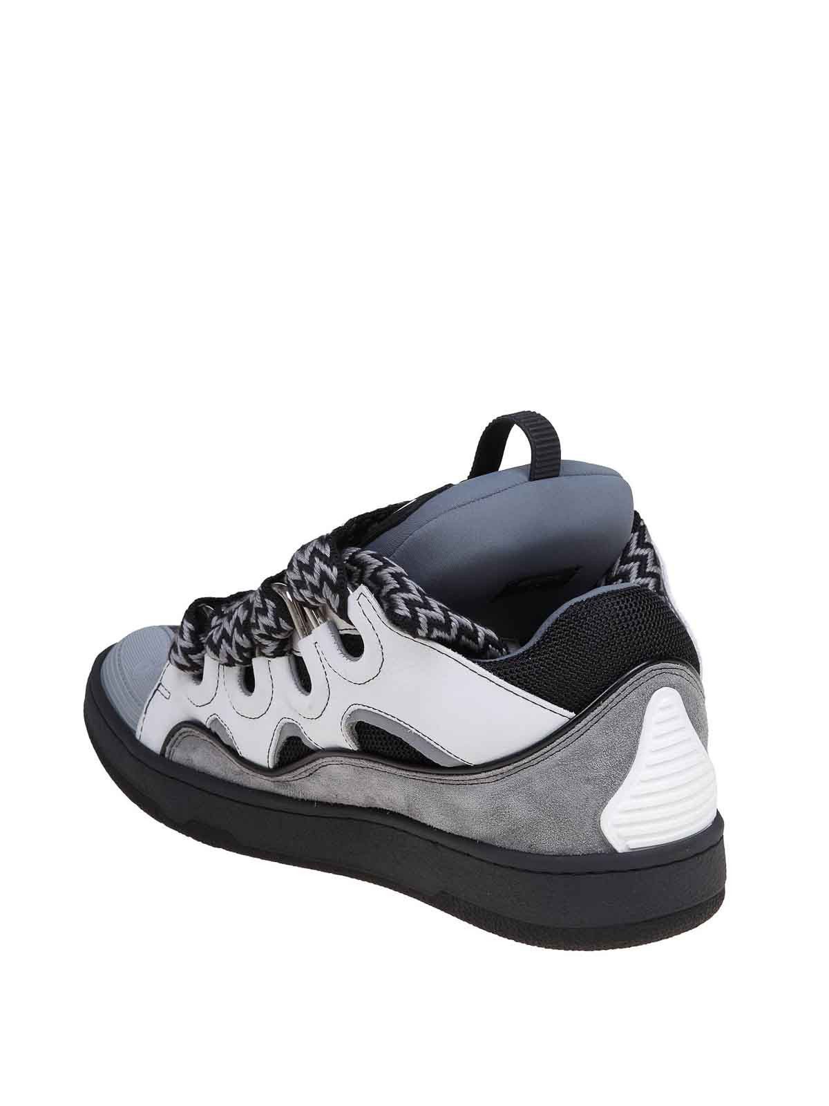 Lanvin oc11z0325 Curb Low Top Sneakers in Multicolor Size US 7 / EU 40 - 3 Thumbnail