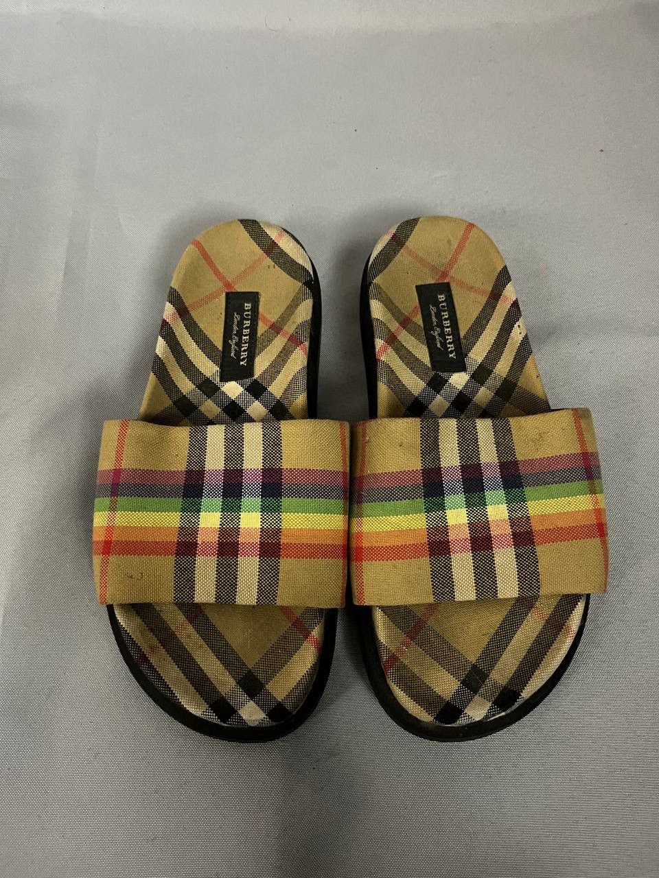 Burberry Burberry Slide Sandals Nova Check Size US 6 / IT 36 - 2 Thumbnail