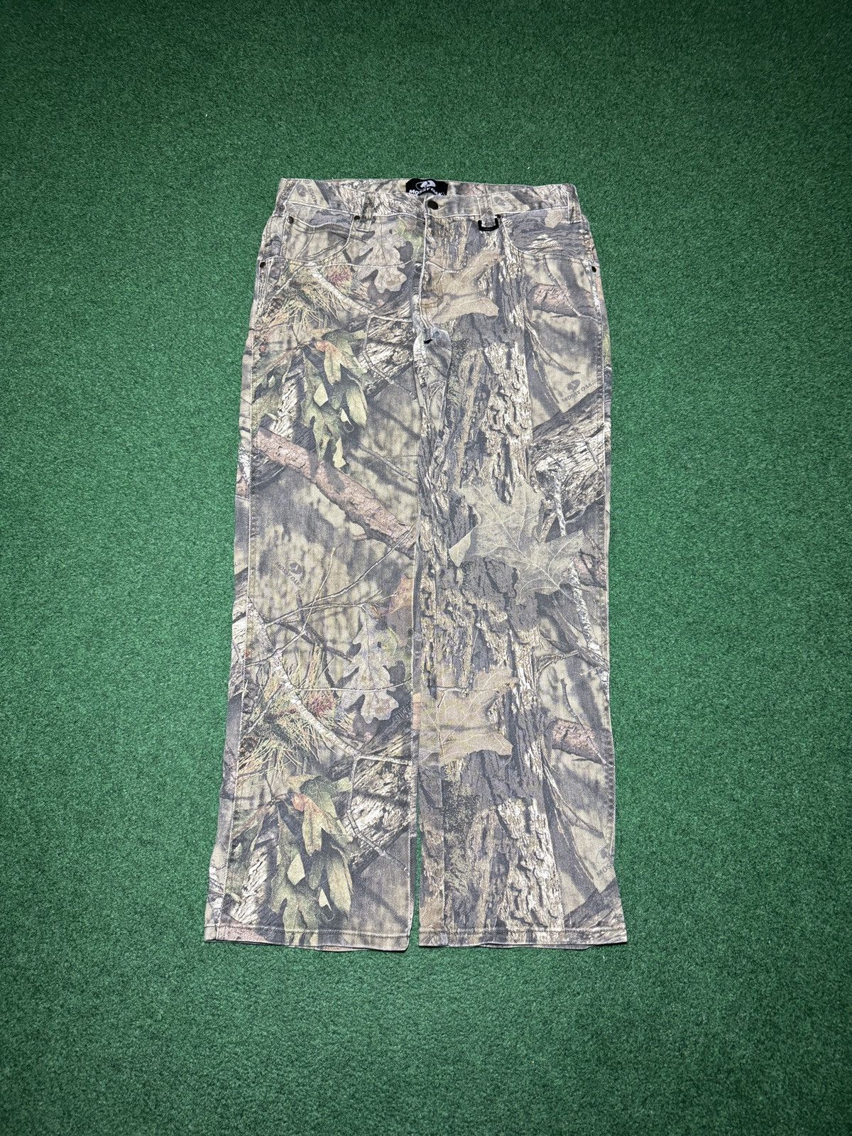 Mossy Oaks Y2K Mossy Oak Camo 34x31 Relaxed Baggy Hip Hop Grudge Pants Size US 34 / EU 50 - 2 Thumbnail