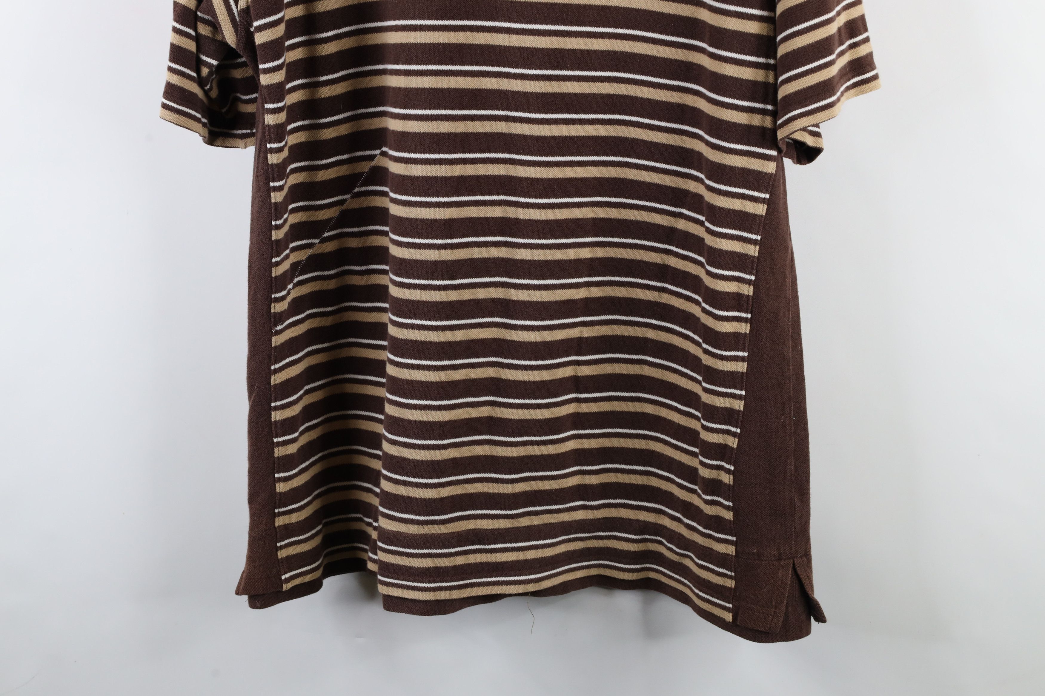 Marithe + Francois Girbaud × Vintage Vintage 90s Marithe Francois Girbaud Striped Polo Shirt Size US XL / EU 56 / 4 - 14 Thumbnail