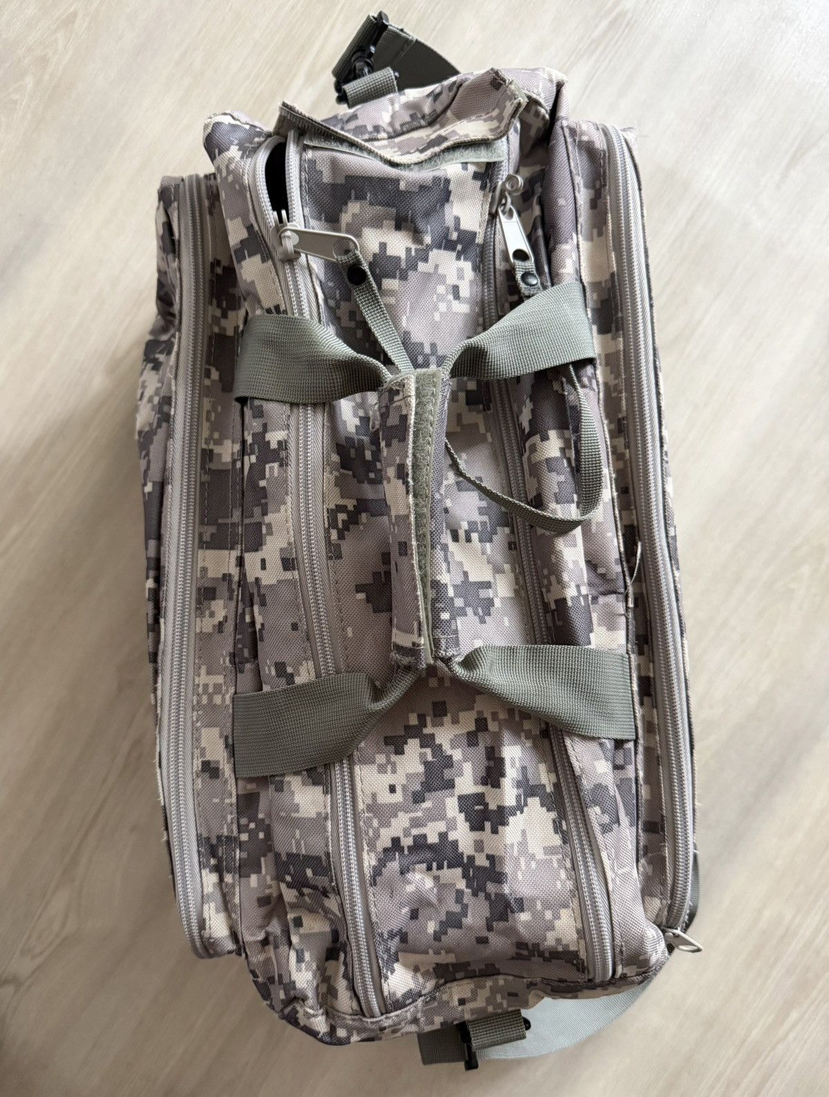 Vintage Allen Canvas Carry-All Gun Bag Tote Gym Canvas Digital Camo Size ONE SIZE - 3 Thumbnail