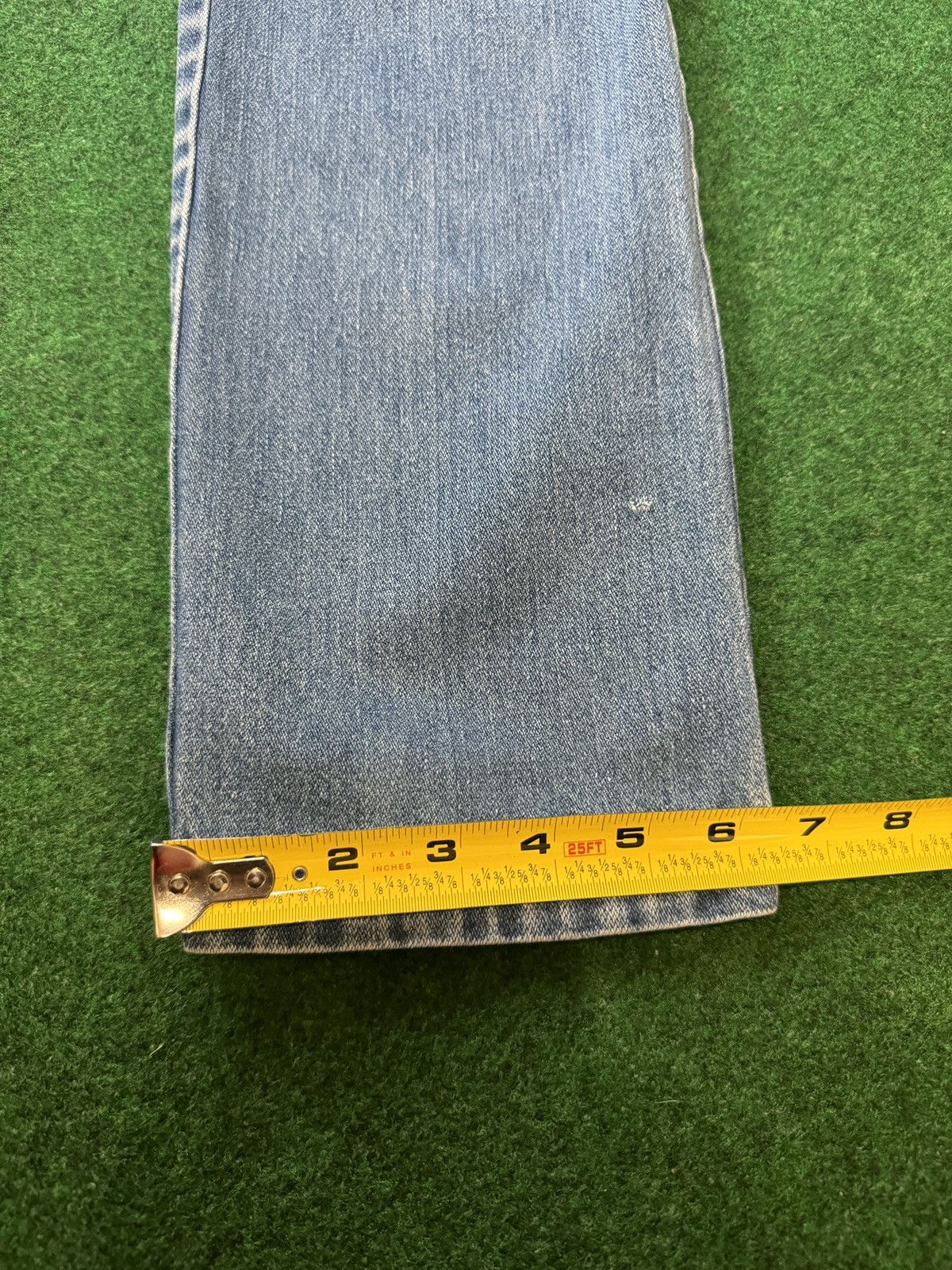 Levi's Vintage Clothing × Vintage Vintage 70s 80s Levi’s Plowboy 24x32 Light Wash Jeans Size US 26 / EU 42 - 7 Thumbnail