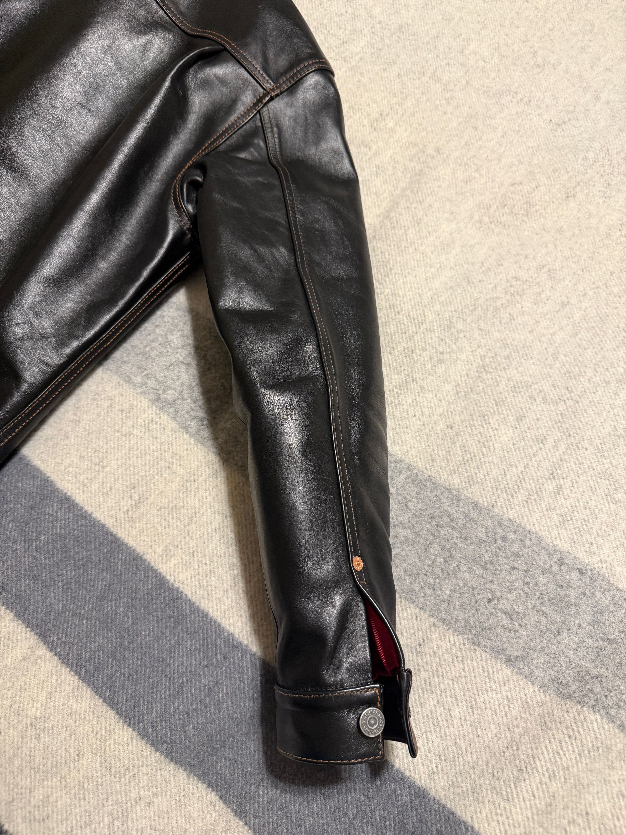 The Flat Head The Flat Head FN-LJ-HJ002 Shinki Horsehide Type II Size US M / EU 48-50 / 2 - 11 Thumbnail