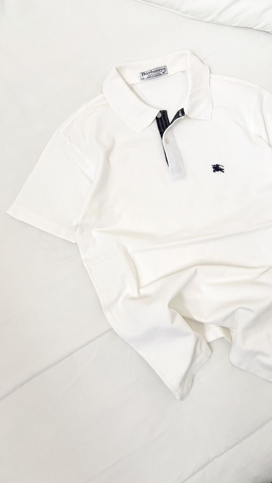 Burberry Burberry Embroidered Polo Shirt Size US S / EU 44-46 / 1 - 3 Thumbnail