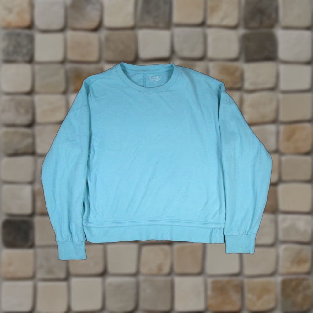 Athleta VINTAGE Athleta Shirt Womens XS Blue Activewear Running Pullover Knit Casual Size XS / US 0-2 / IT 36-38 - 1 Thumbnail