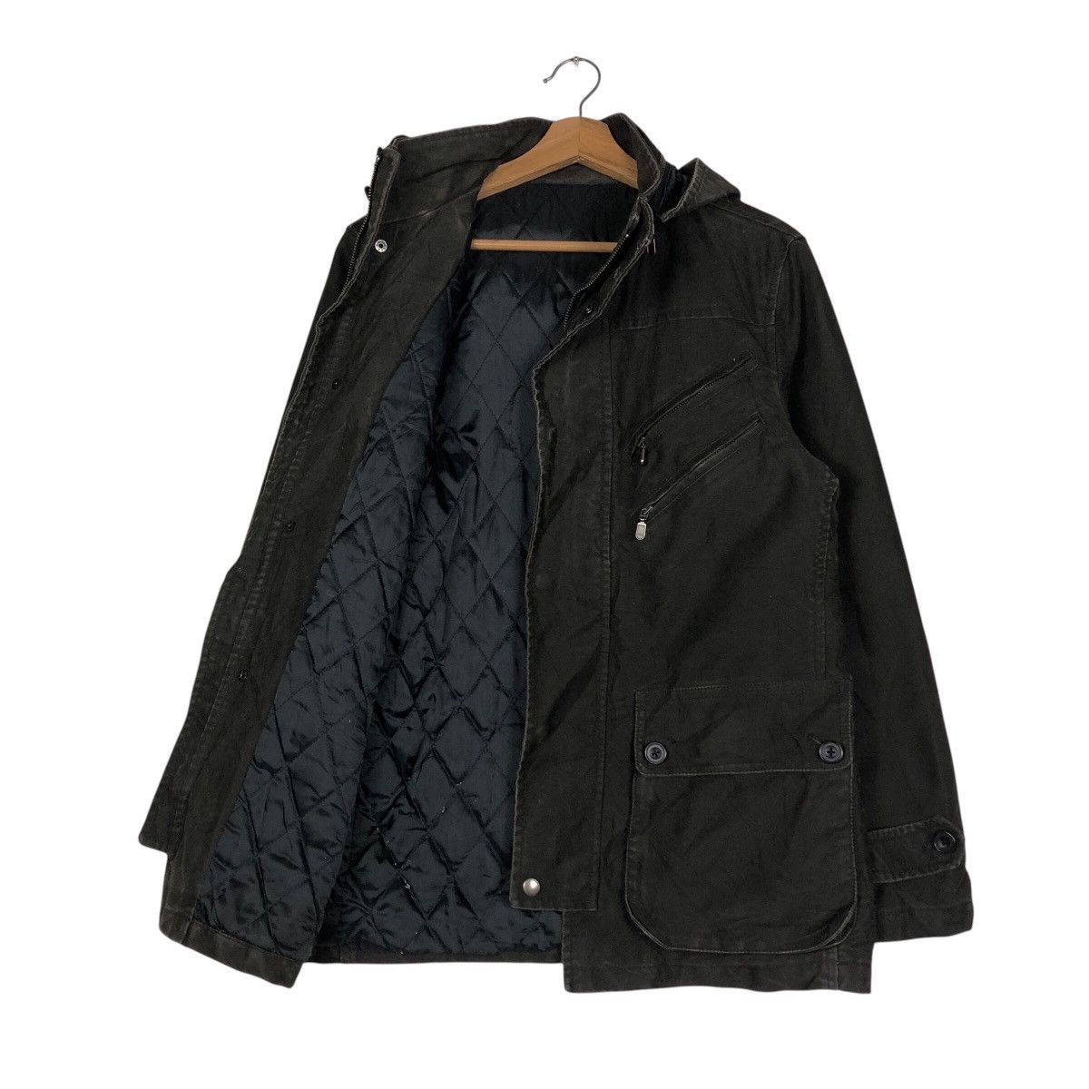 Japanese Brand 📌Vintage Chore Work Jacket Biker Difference Issey Miyake Size US M / EU 48-50 / 2 - 13 Thumbnail
