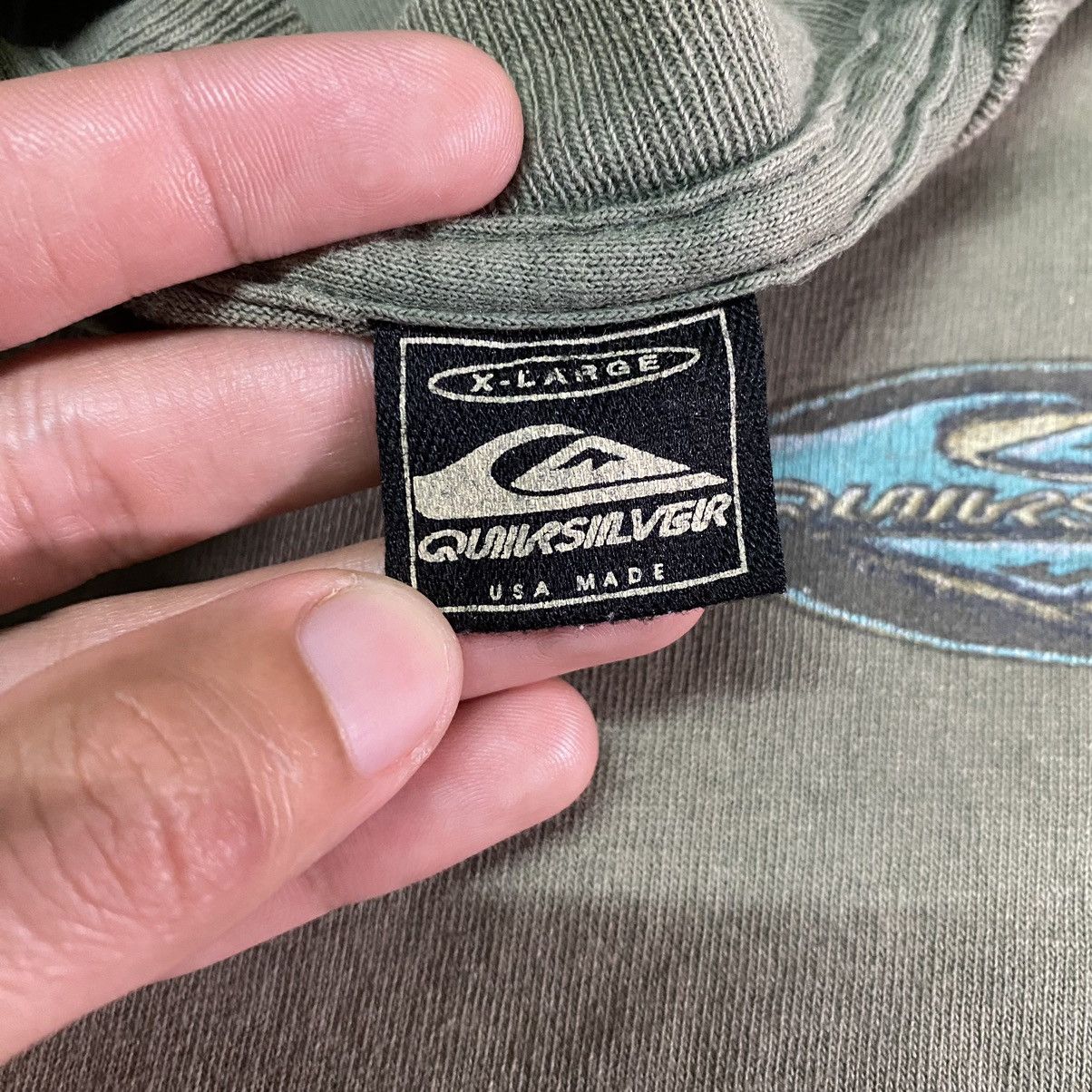 Quiksilver × Vintage 🔥RARE🔥 VINTAGE 90’s QUIKSILVER BIG LOGO LONGSLEEVE T SHIRT Size US XL / EU 56 / 4 - 4 Thumbnail