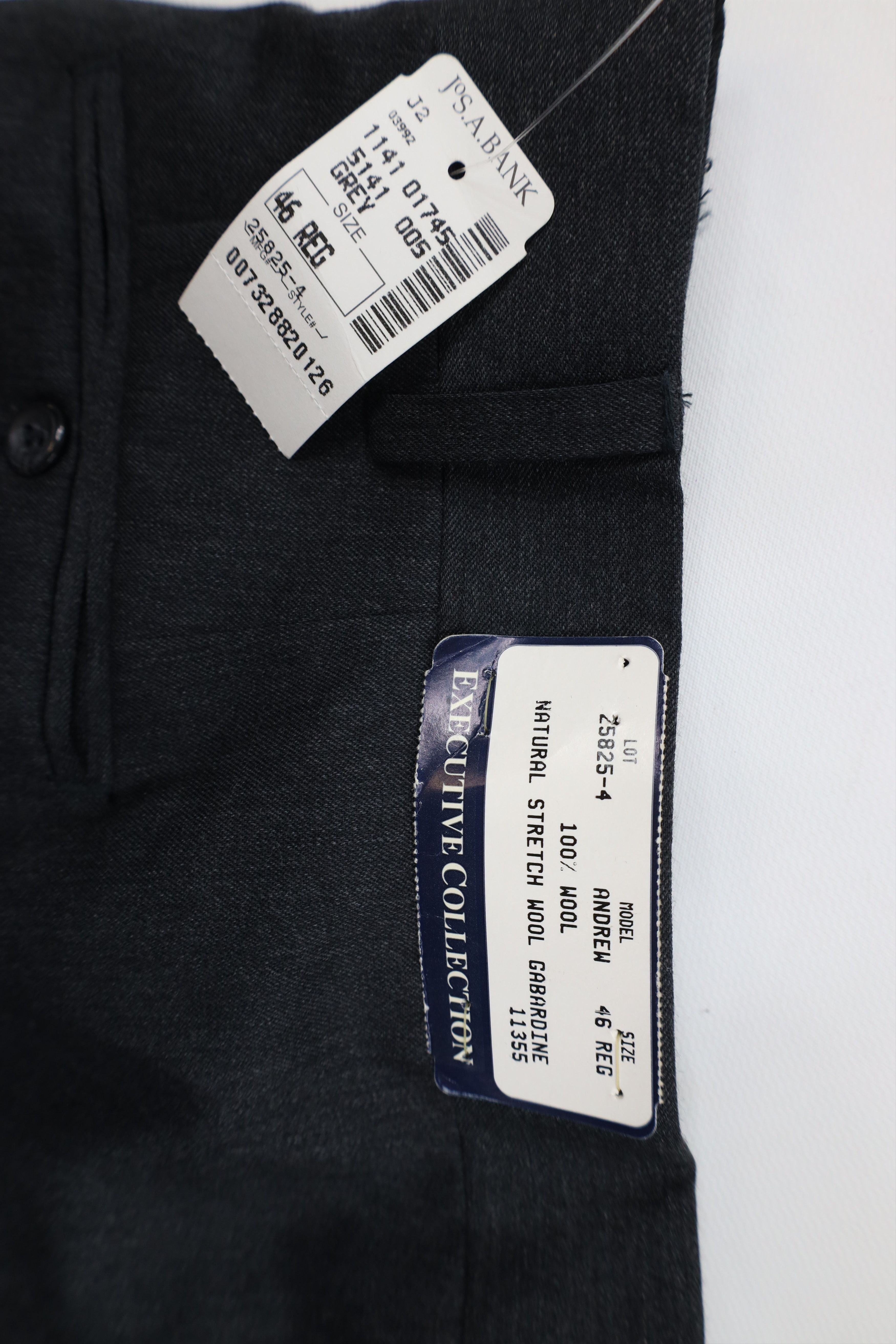 Jos. A. Bank Deadstock Vintage Jos A Bank Gabardine Wide Leg Chino Pants Size US 44 / EU 60 - 12 Thumbnail