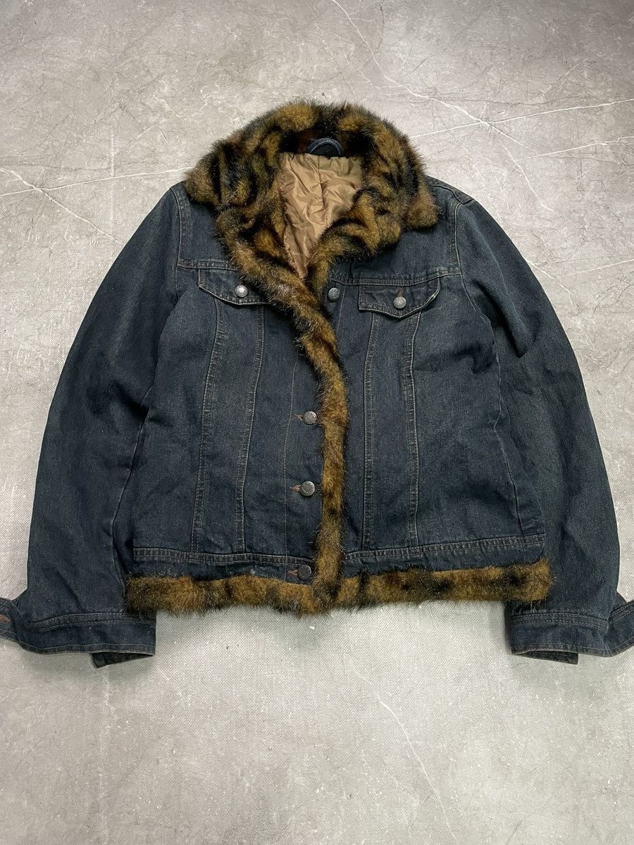 Hysteric Glamour Hysteric glamour style jacket faux fur Y2K grunge opium hype Size US M / EU 48-50 / 2 - 1 Thumbnail