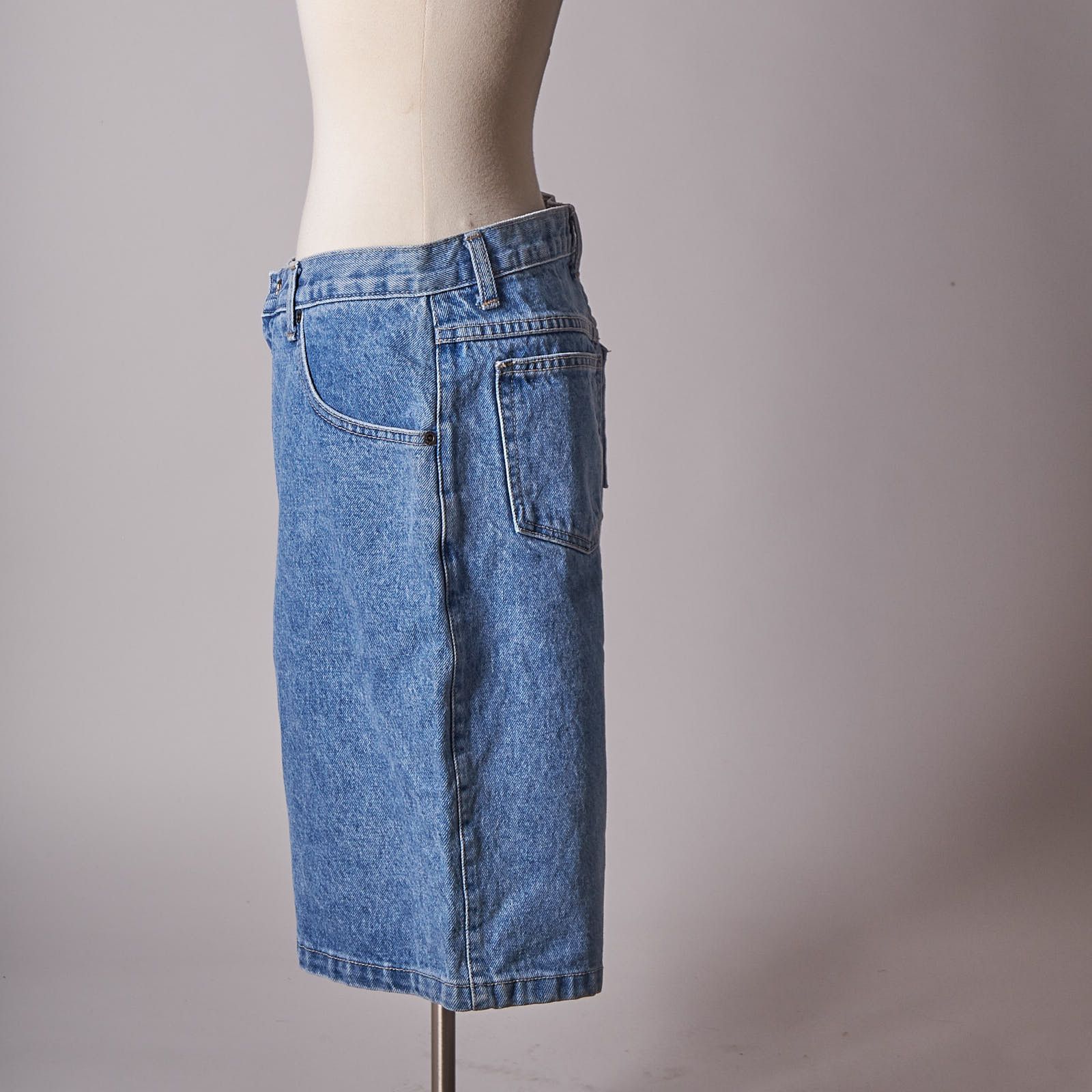 Billabong Vintage 1990s Billabong Baggy Denim Shorts Size US 30 / EU 46 - 2 Thumbnail