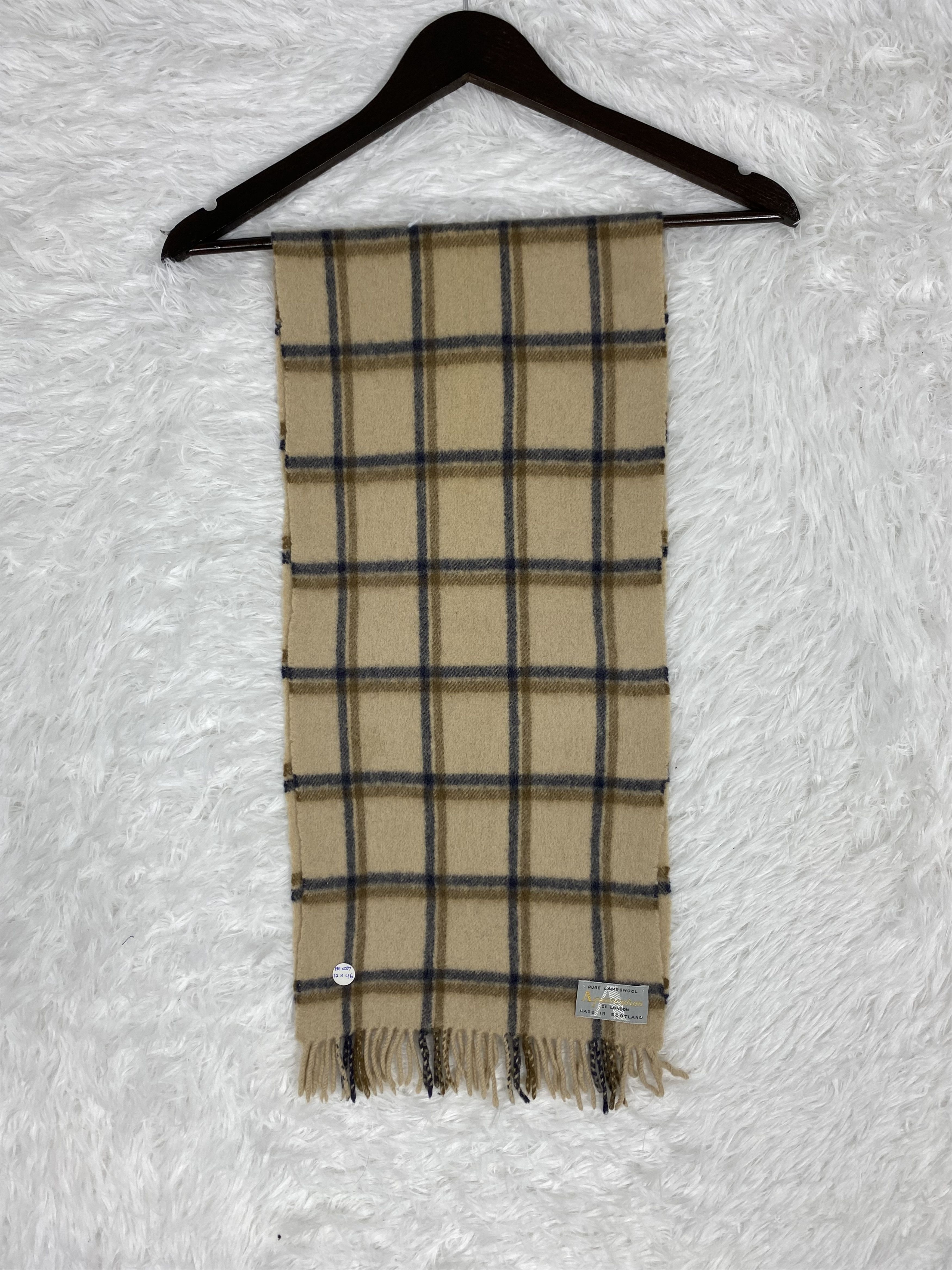Aquascutum Vintage Aquascutum Scarf / Muffler Neckwear PM0037 Size ONE SIZE - 5 Thumbnail