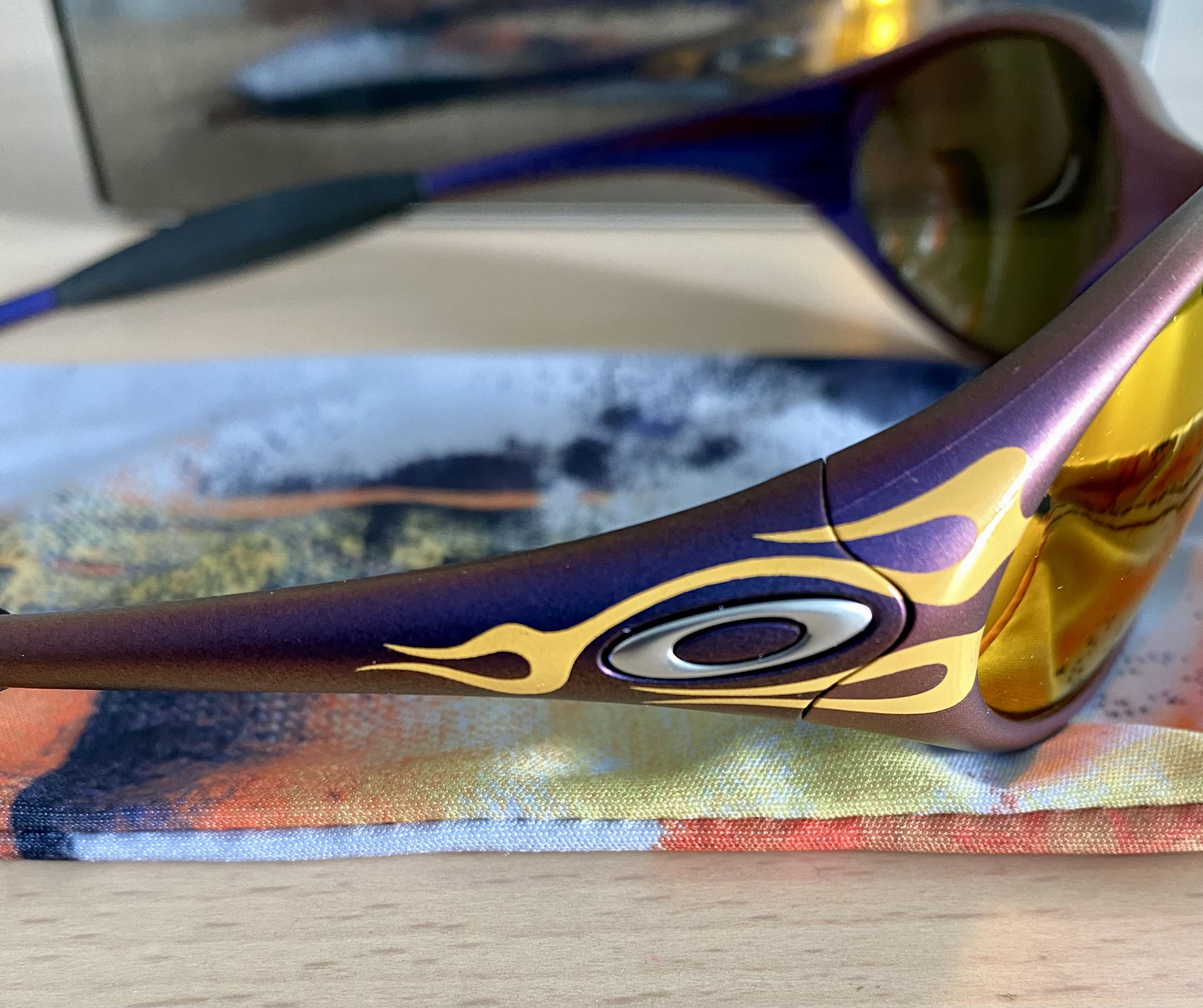 Oakley BRAIN DEAD x OAKLEY EYE JACKET SUNGLASSES - MOONSCAPE | Grailed