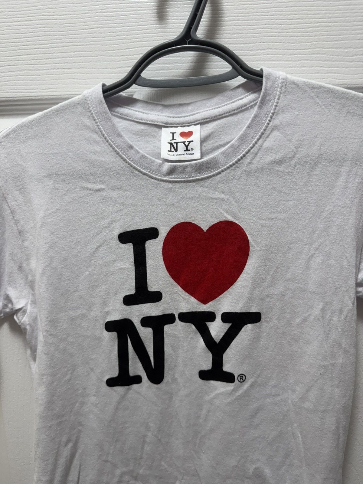 I Love NY I Love NY Classic White Baby Tee Size US S / EU 44-46 / 1 - 2 Thumbnail