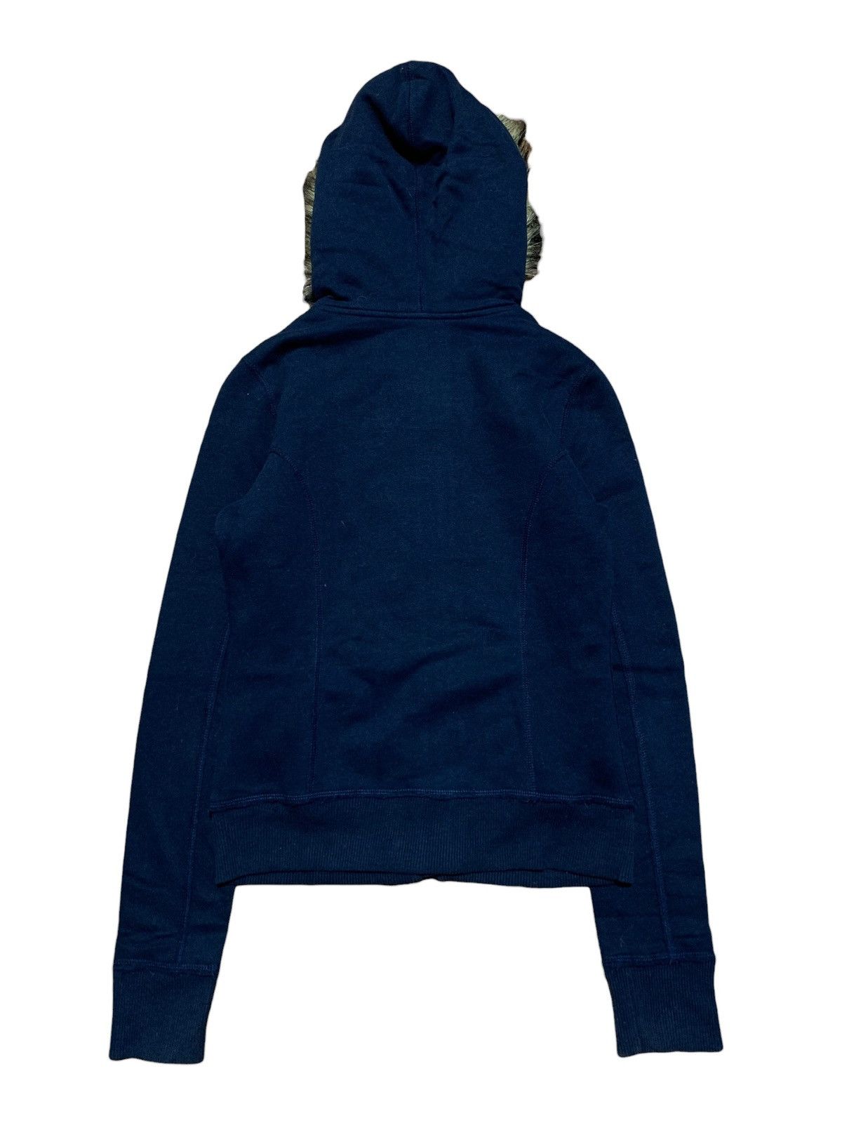 If Six Was Nine Vintage Abercrombie fur hoodie dark navy Size S / US 4 / IT 40 - 7 Thumbnail