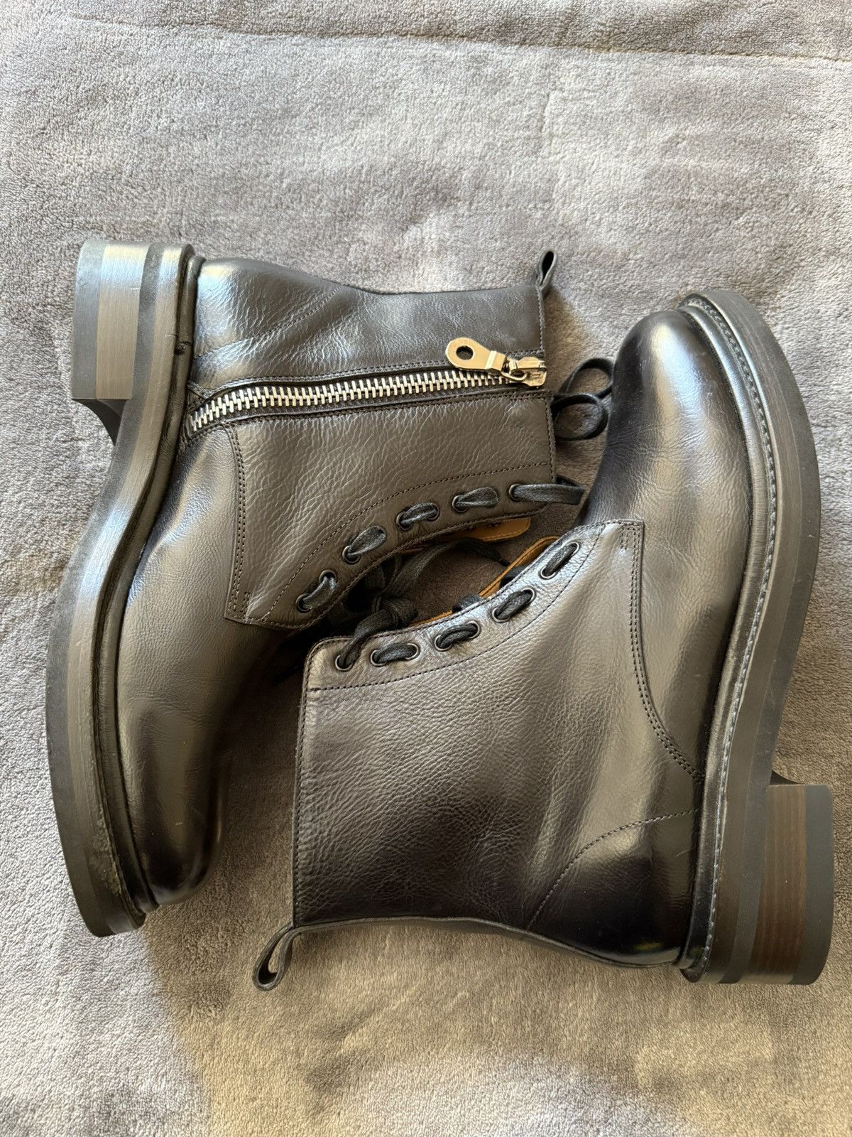 Frye Frye made in Italy leather combat boot Size US 8.5 / IT 38.5 - 2 Thumbnail