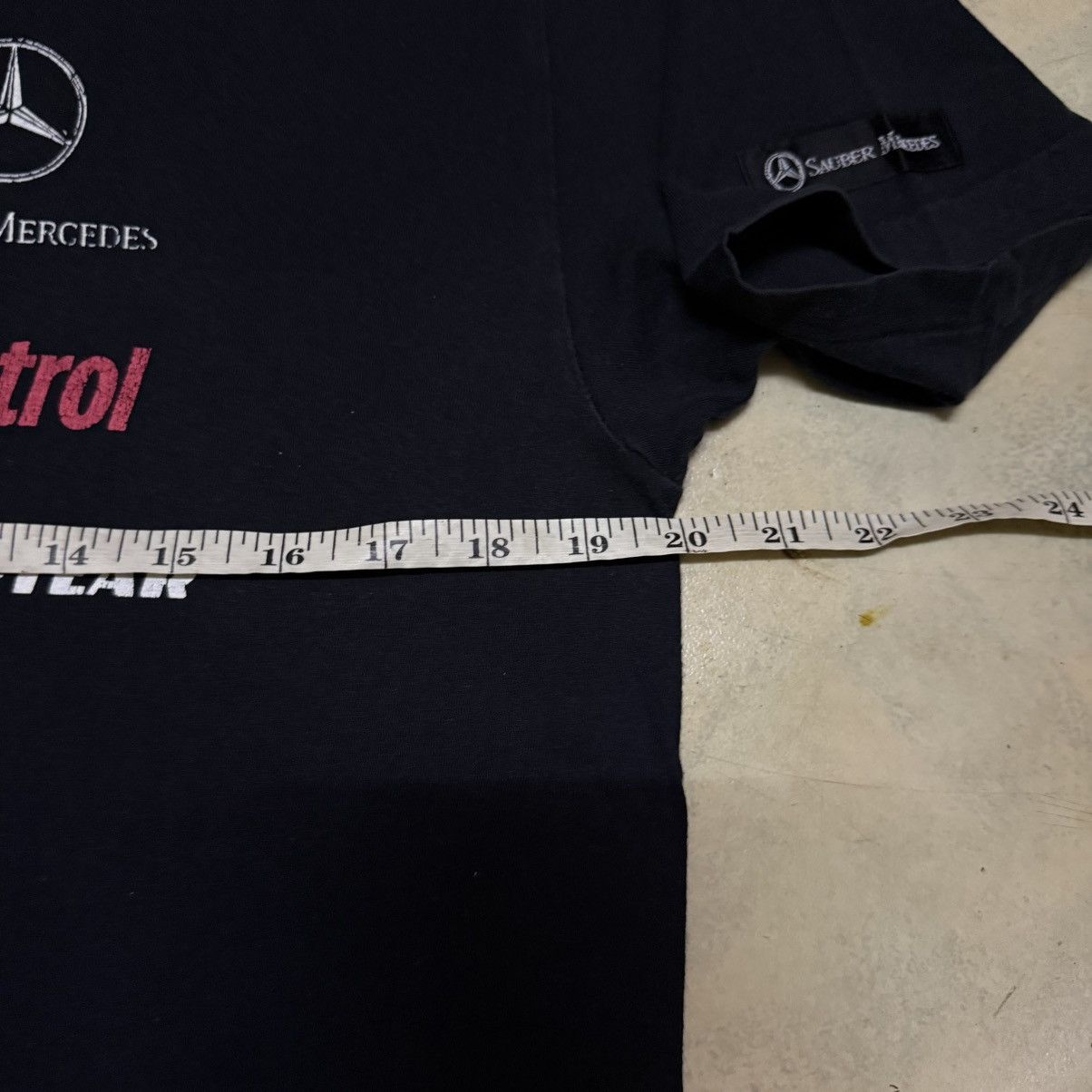 Mercedes-Benz Sauber Mercedes Big Logo Racing T Shirt Size US M / EU 48-50 / 2 - 5 Thumbnail