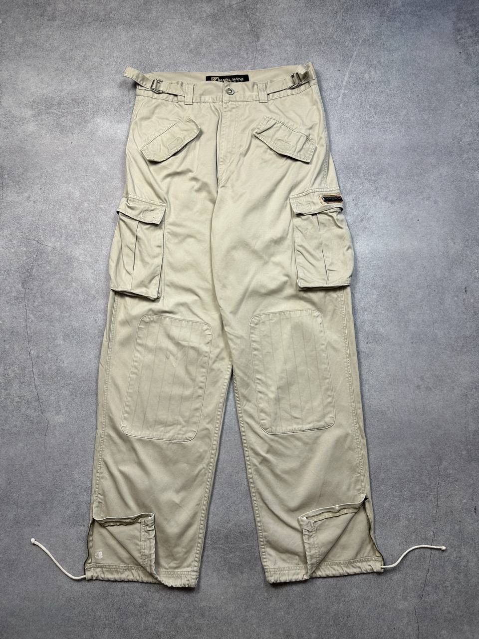 Karl Kani Vintage Karl Kani Cargo Pants Men’s, Size W34L34 90s Hip-Hop Size US 34 / EU 50 - 1 Thumbnail