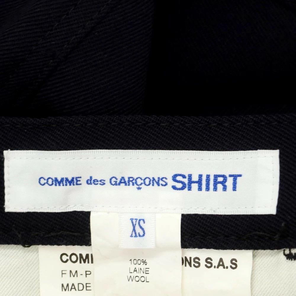 Comme des Garcons SHIRT Casual Pants Wool Casual Slacks Pants Zipper Dark Navy Size US 31 - 8 Thumbnail