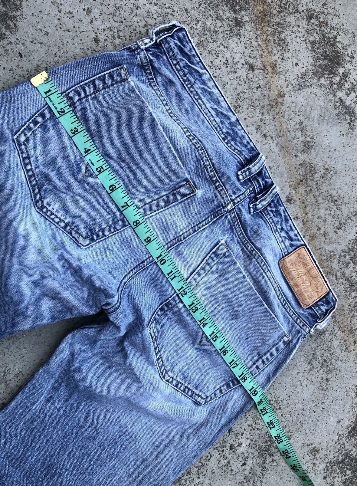 Diesel FLARED⚡️⚡️DIESEL ZATINY DISTRESSED JEANS Size 32" / US 10 / IT 46 - 12 Thumbnail