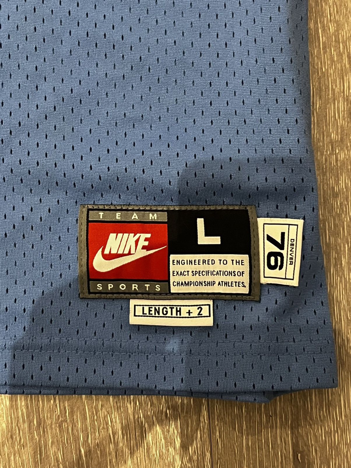 Nike Vintage Team Nike Carmelo Anthony Jersey Size US L / EU 52-54 / 3 - 3 Thumbnail