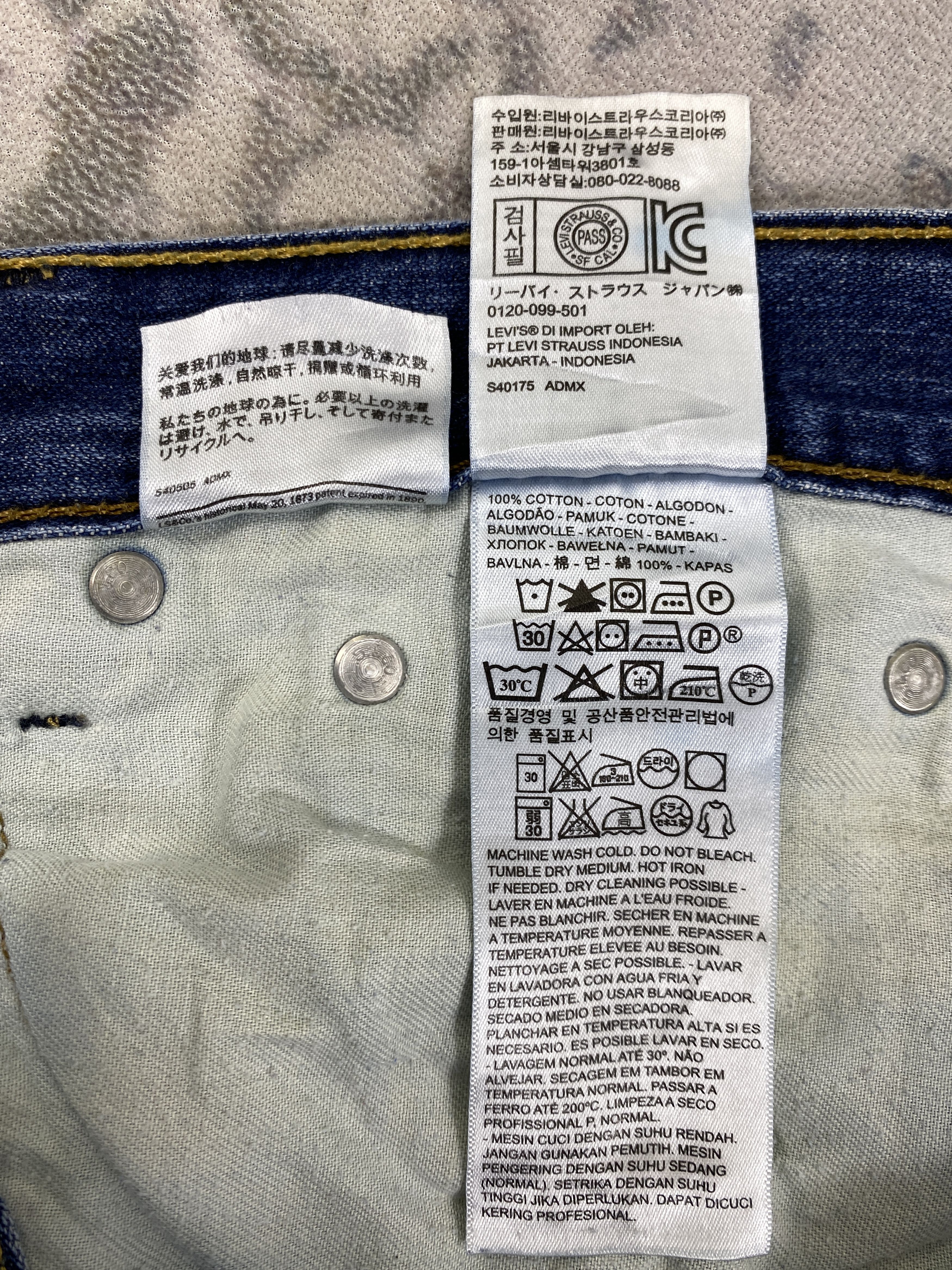Levi's Distressed Blue Vintage Levi's 514 34x31.5 Denim -SJ130 Size US 34 / EU 50 - 11 Thumbnail