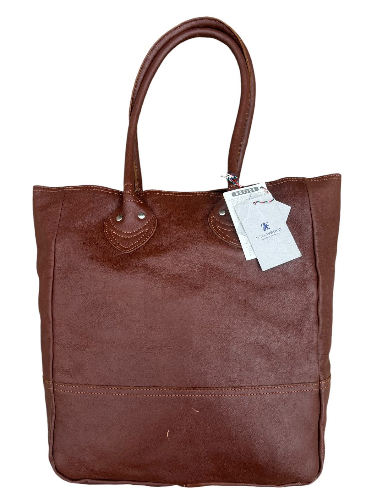 Leather R. Newbold Cowhide Leather Tote Bag Size ONE SIZE - 7 Thumbnail