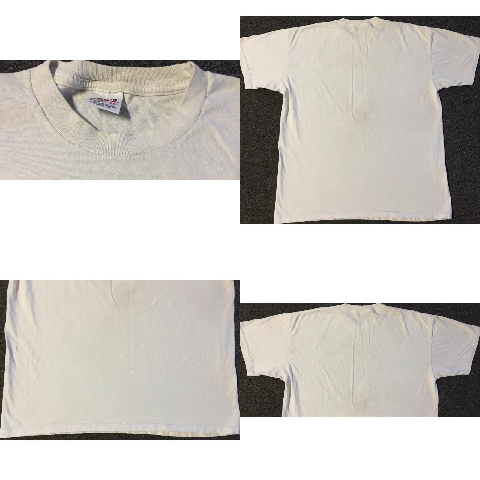 Vintage VINTAGE 90s Phoenix Coyotes T-Shirt XXL White Grunge Joke Smelly Habit Faded Single Stitch Men Short Sleeve USA United States Hockey Size US XXL / EU 58 / 5 - 8 Thumbnail