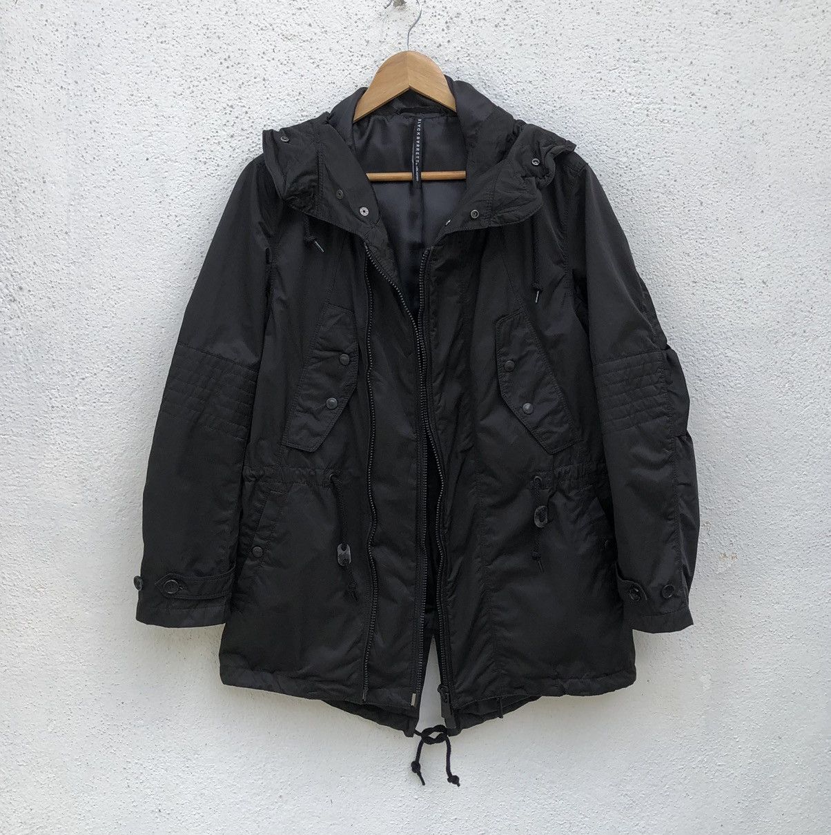 Black Barrett Black Barrett by Neil Barrett N3B Utility Parka Jacket Size US M / EU 48-50 / 2 - 15 Thumbnail