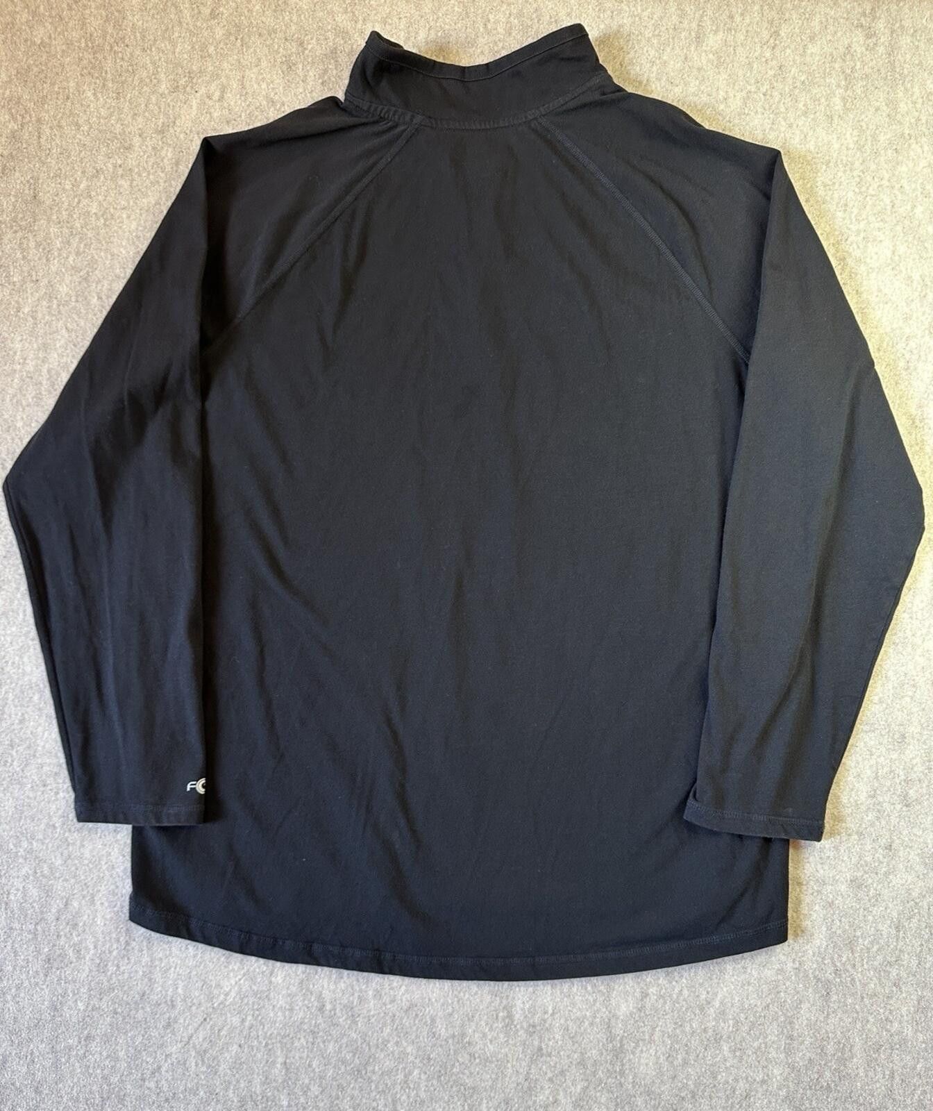Carhartt CARHARTT Force 1/4 Zip Men's XL Black Long Sleeve Pullover Size US XL / EU 56 / 4 - 6 Thumbnail