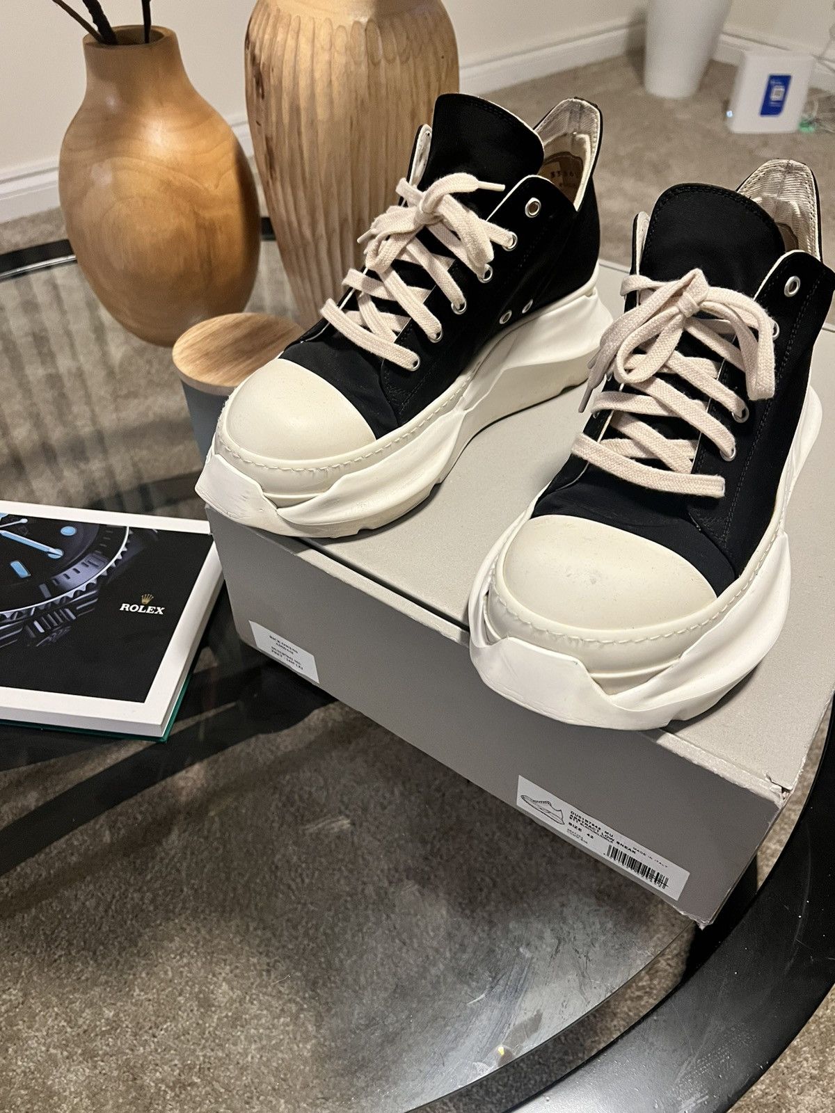 Rick Owens Rick Owens DRKSHDW Abstract Low | Grailed