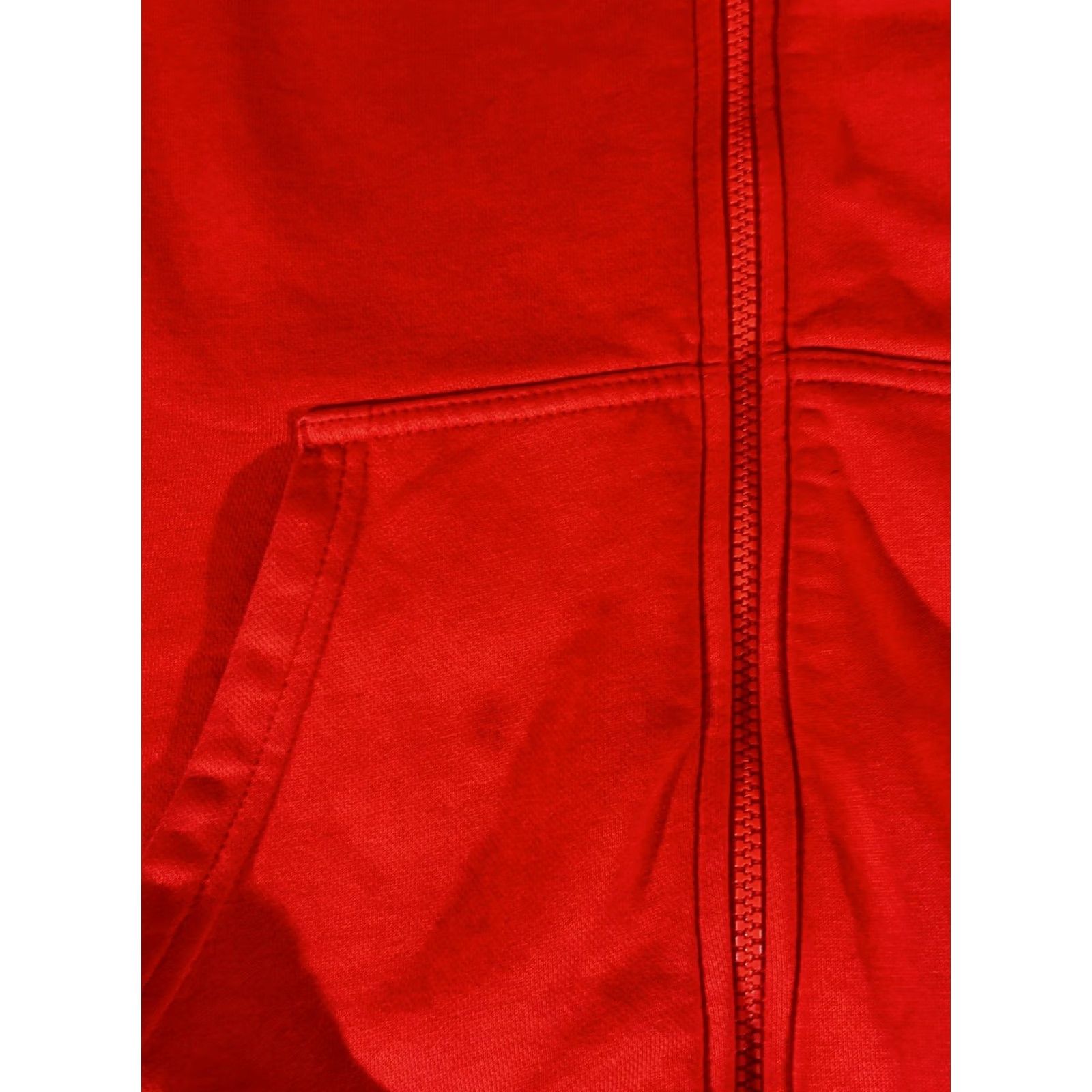 Nike Nike Jacket Hoodie Mens Small Fleece Full Zip Red Colorblock Sportswear Sweatshirt Capable for Gym & Training Mens Size US S / EU 44-46 / 1 - 3 Thumbnail