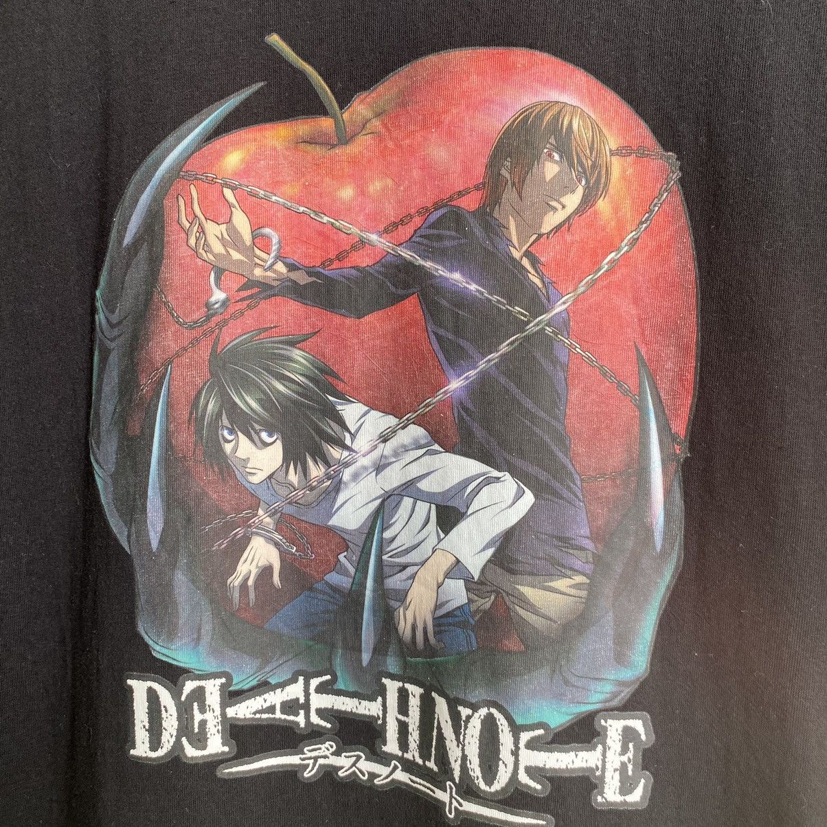 Anime Death Note Japanese Horror Anime ERD GRUNGE GRAIL TEE Size US L / EU 52-54 / 3 - 3 Thumbnail